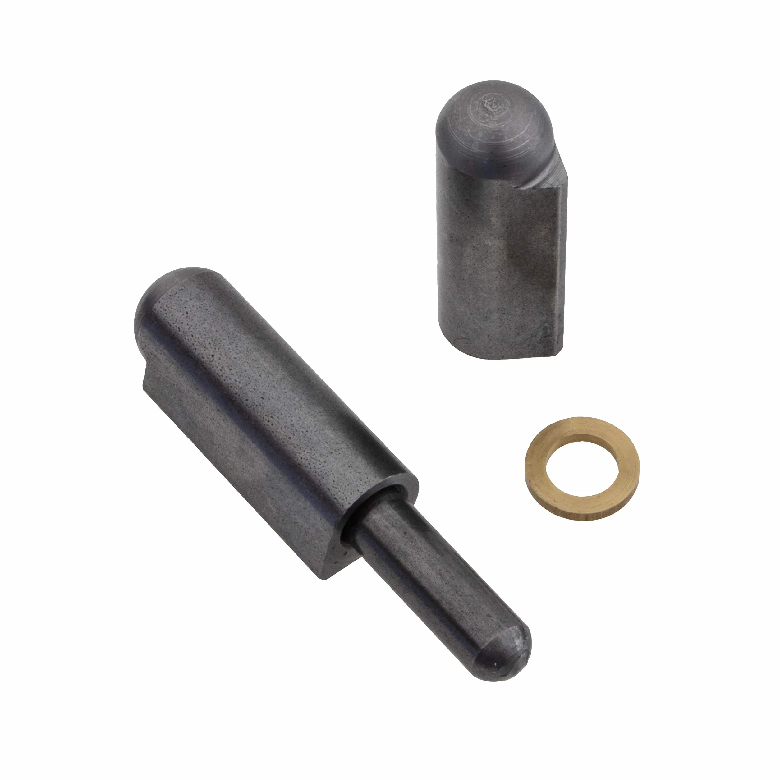 Gedotec Cerniera di saldatura in acciaio per porte in metallo, altezza 40 mm, portata 65 kg, 2 pezzi
