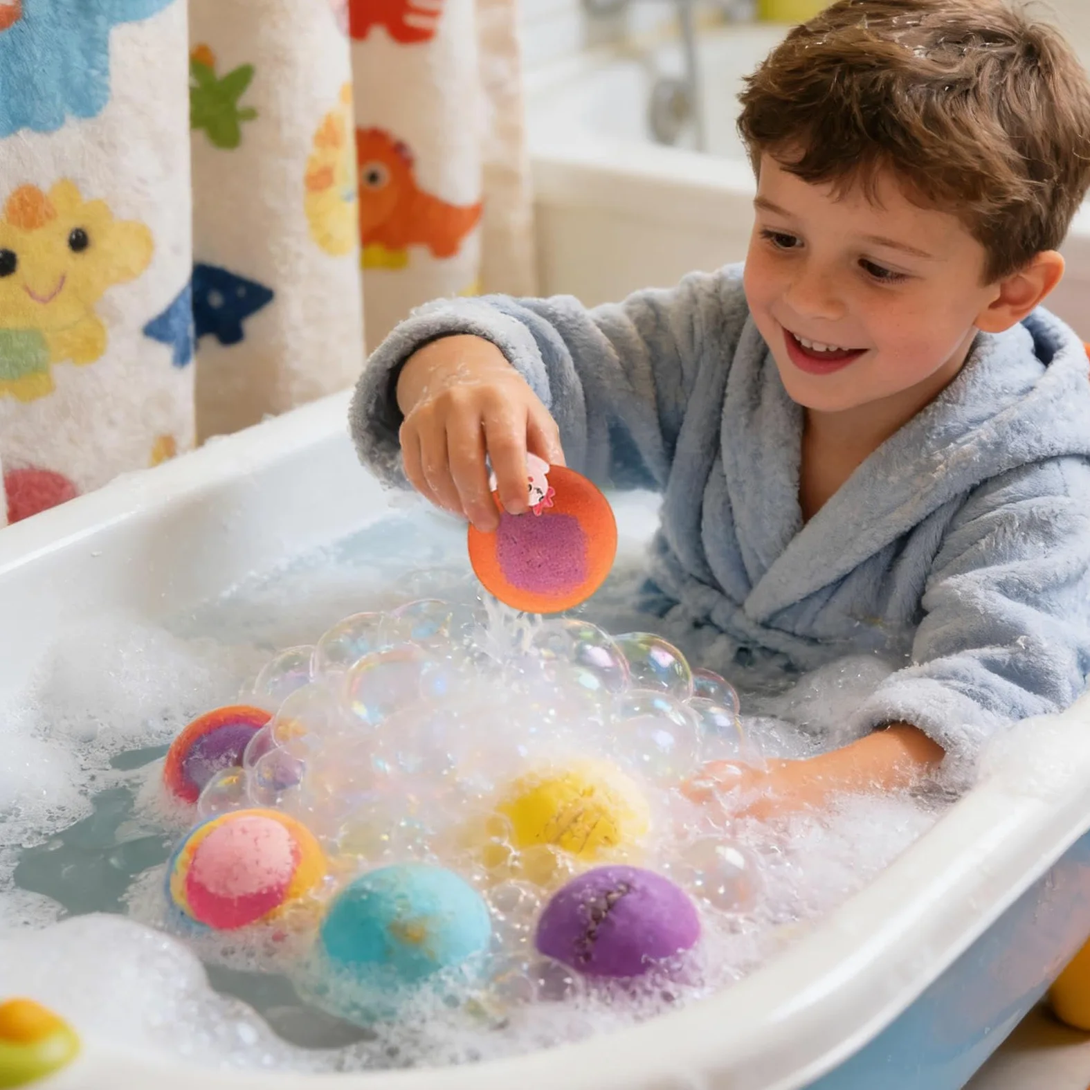 Bomba Doccia Effervescente 12 Pezzi per un Bagno Rinfrescante | Bomba Doccia con per Bambini Ragazzi Ragazze Spa Casa Vasca da Bagno Viaggio Hotel