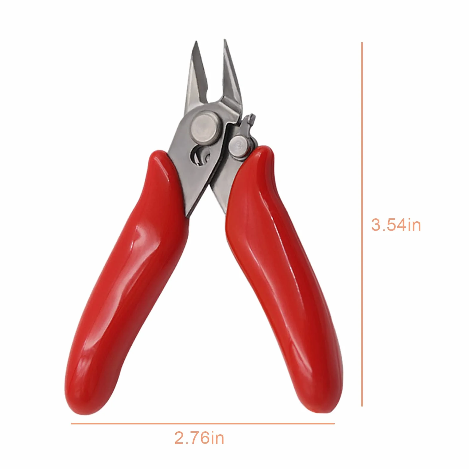 Pinze per Taglierine di Precisione, Tronchesino Modellismo per Filo Rame 0-1.2 mm, Pinza Elettricista Spellafili Tagliafili Multifunzionale