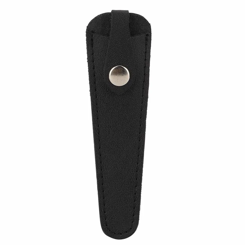 Borsa portatile per forbici, porta forbici, squisito facile pulire per riporre le forbici singole(black)