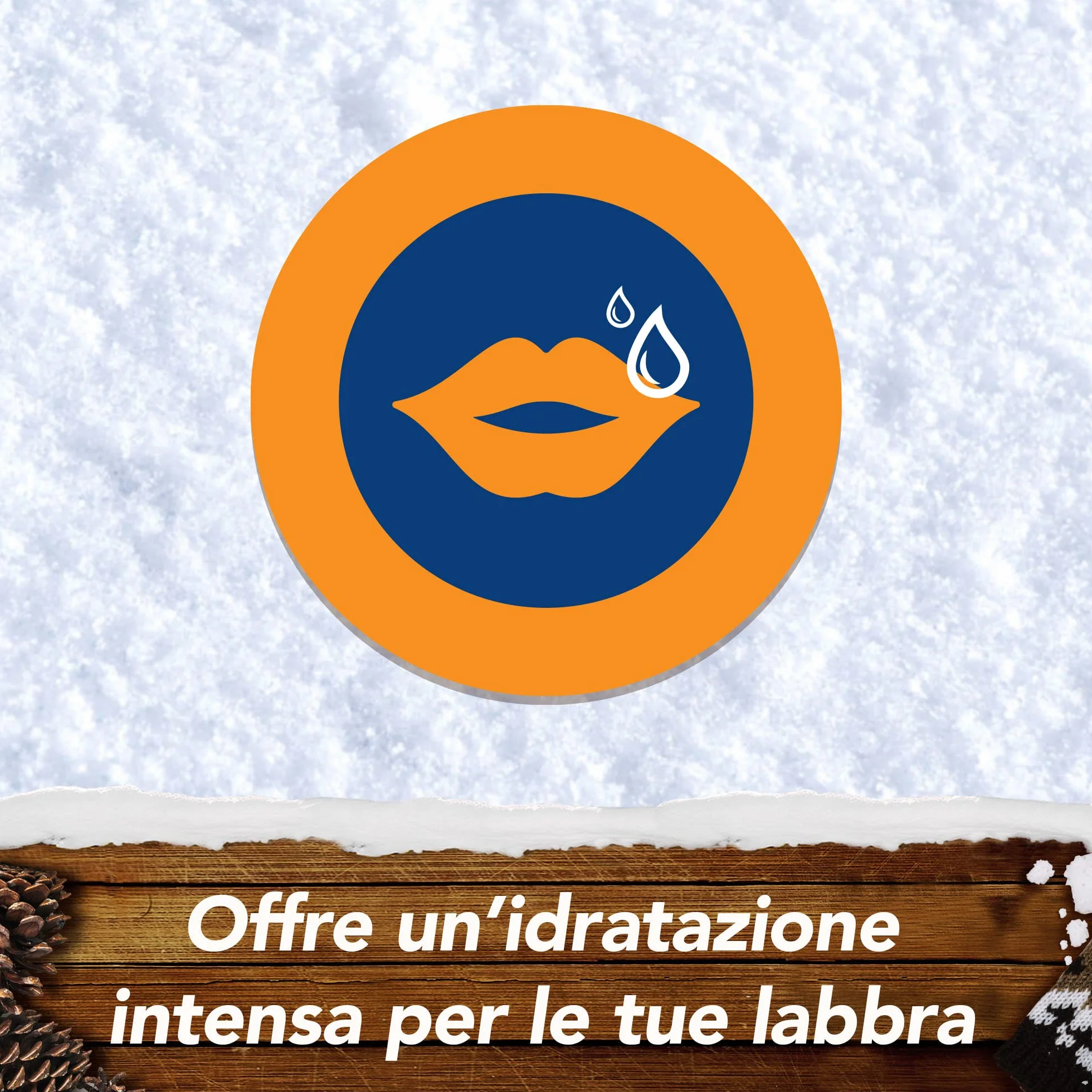 PIZ BUIN Mountain Stick Labbra SPF 30, Burrocacao protezione solare alta, Balsamo labbra con filtro solare UVA/UVB e Glicerina, Burrocacao labbra per sole, freddo e vento ad alta quota, 4.9 g