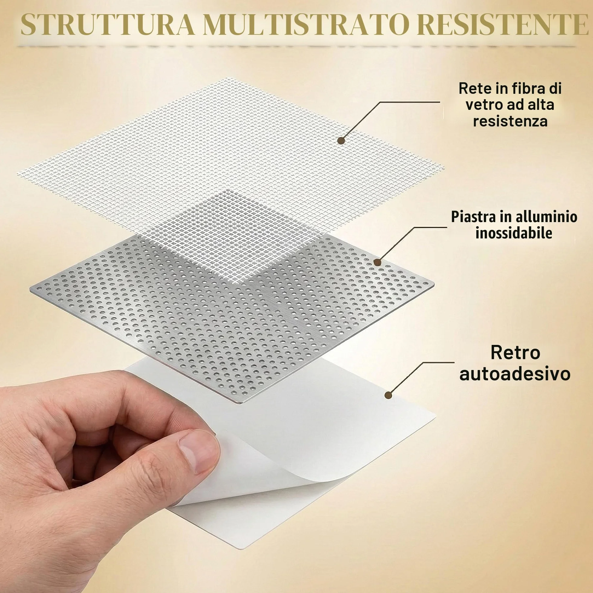 Stucco Bianco Antimuffa per Muro Pronto Veloce in Tubetto Riempitivo per Crepe Graffi e Fori