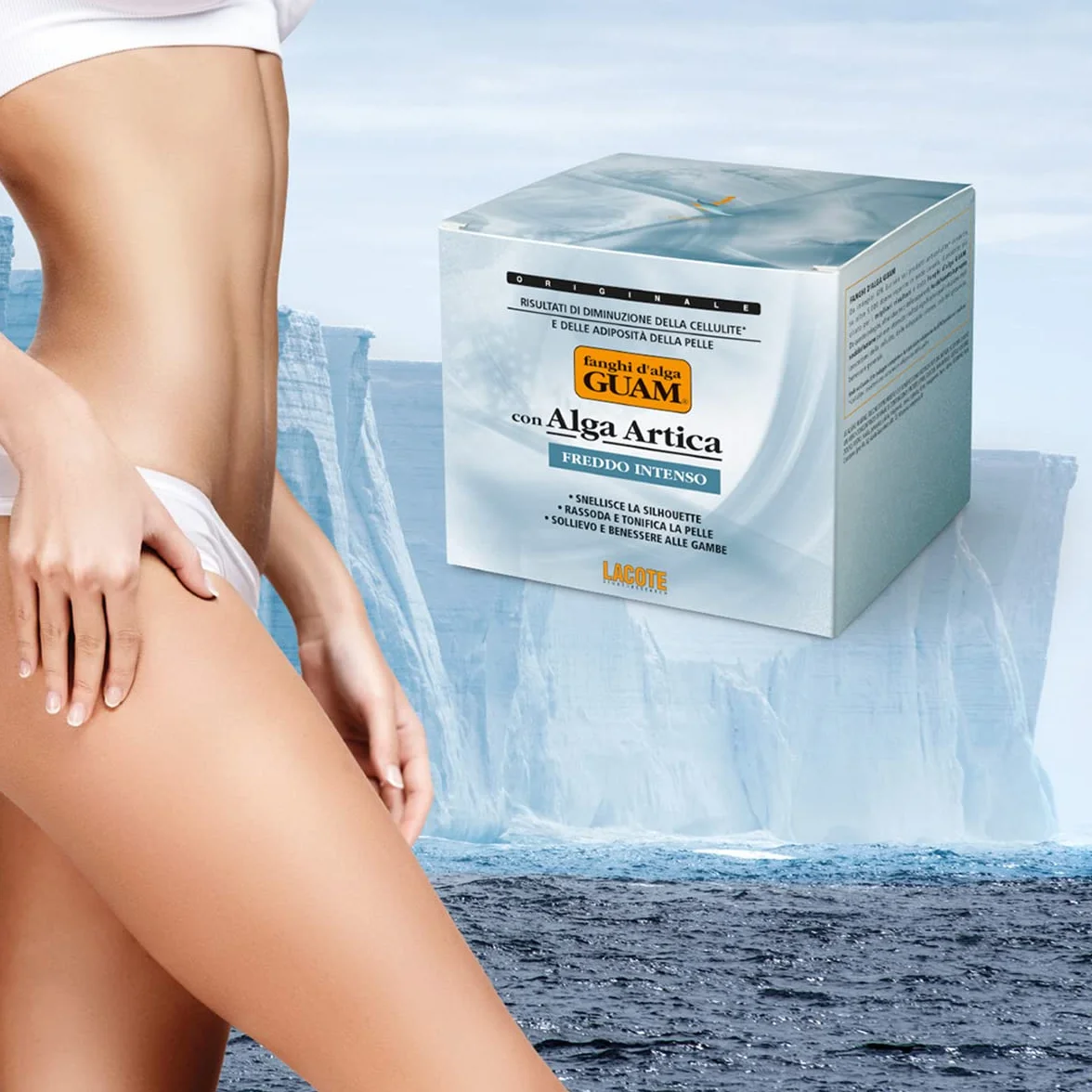 Guam D'Alga Freddo Intenso con Alga Artica, Fango, 500 G