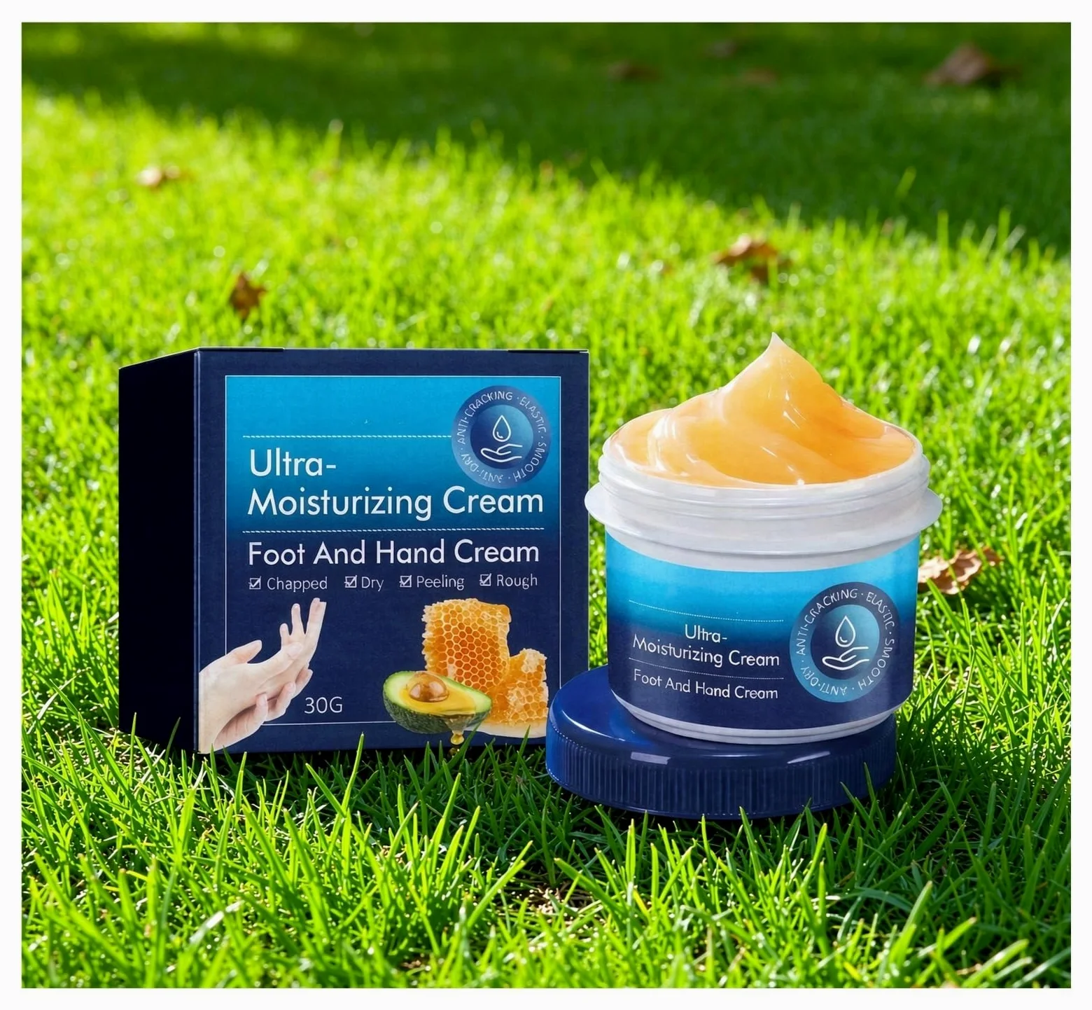 Crema for le mani for la cura delle e dei piedi 30g | Idratante for migliorare la secchezza delle mani e dei piedi(3pcs)