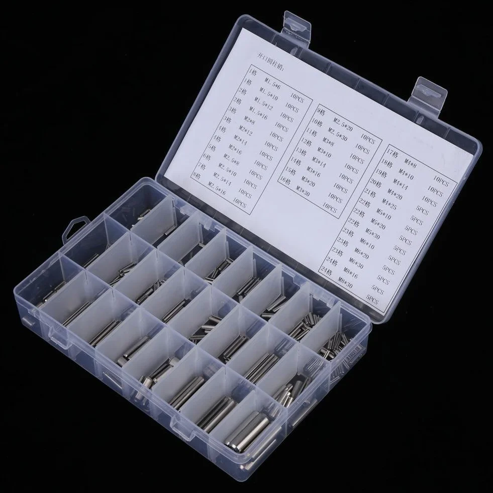 280Pcs Perni di Tensione a Molla in Acciaio Inossidabile Set M1.5-M8 con Scatola