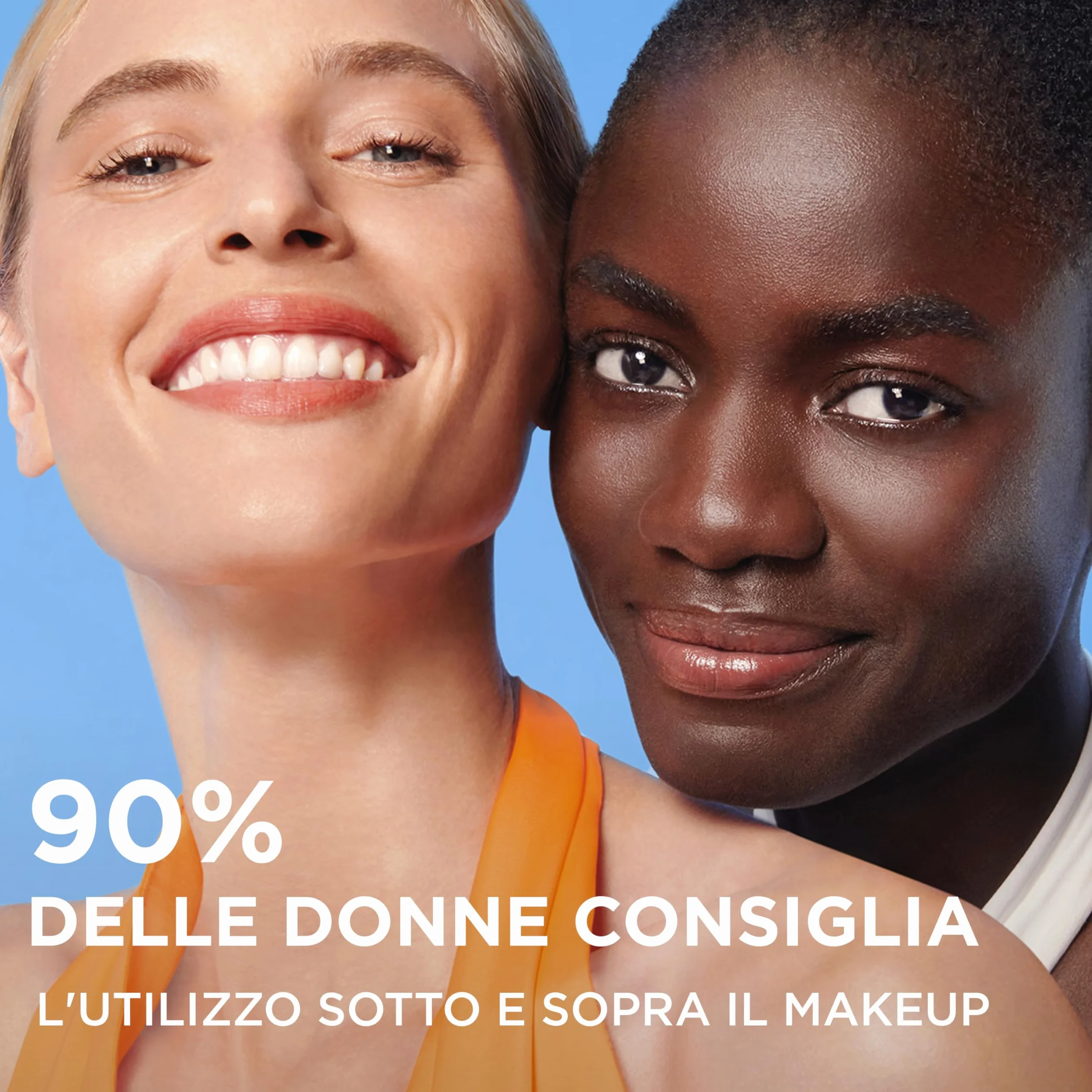 Garnier Spray Fissante Make Up con Protezione Solare SPF50+, Protezione da Macchie Scure, Trucco Perfetto a Lungo, Formula Vegana con Glicerina, Vitamina E e Acido Ialuronico, Ambre Solaire, 75 ml