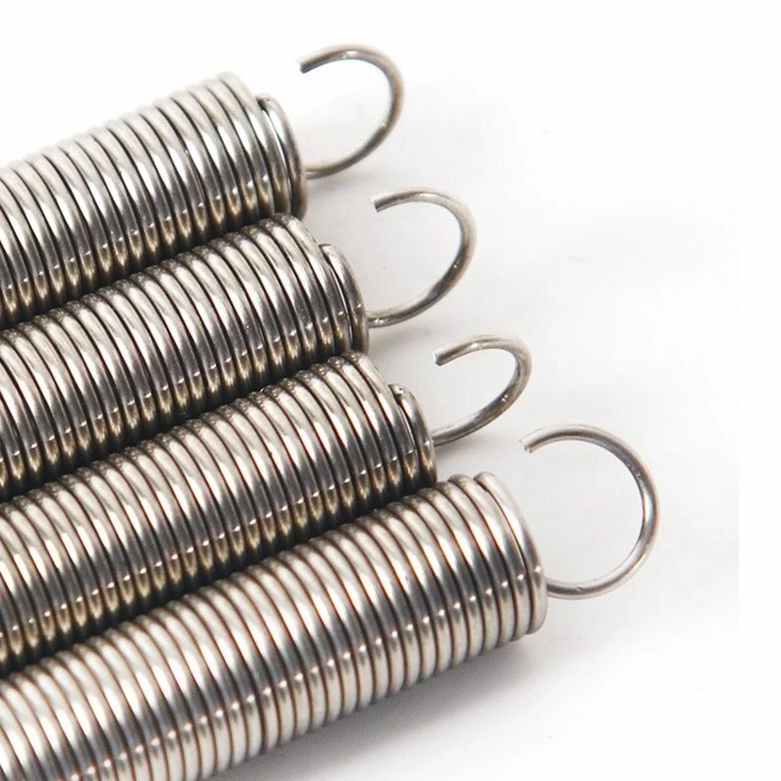 Molla a trazione con Doppio Gancio Acciaio inossidabile 0.7mm Filo Diametro 7mm OD 50mm Lunghezza