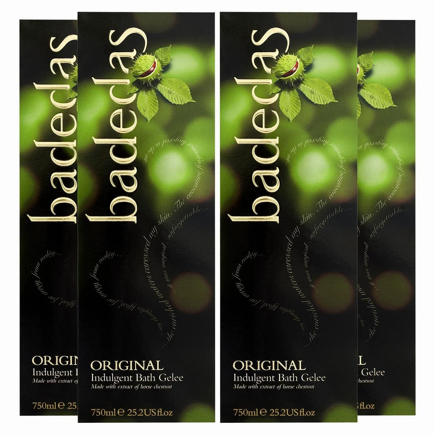 4 x Badedas Essence Bath Gelee 750 ml by Badedas