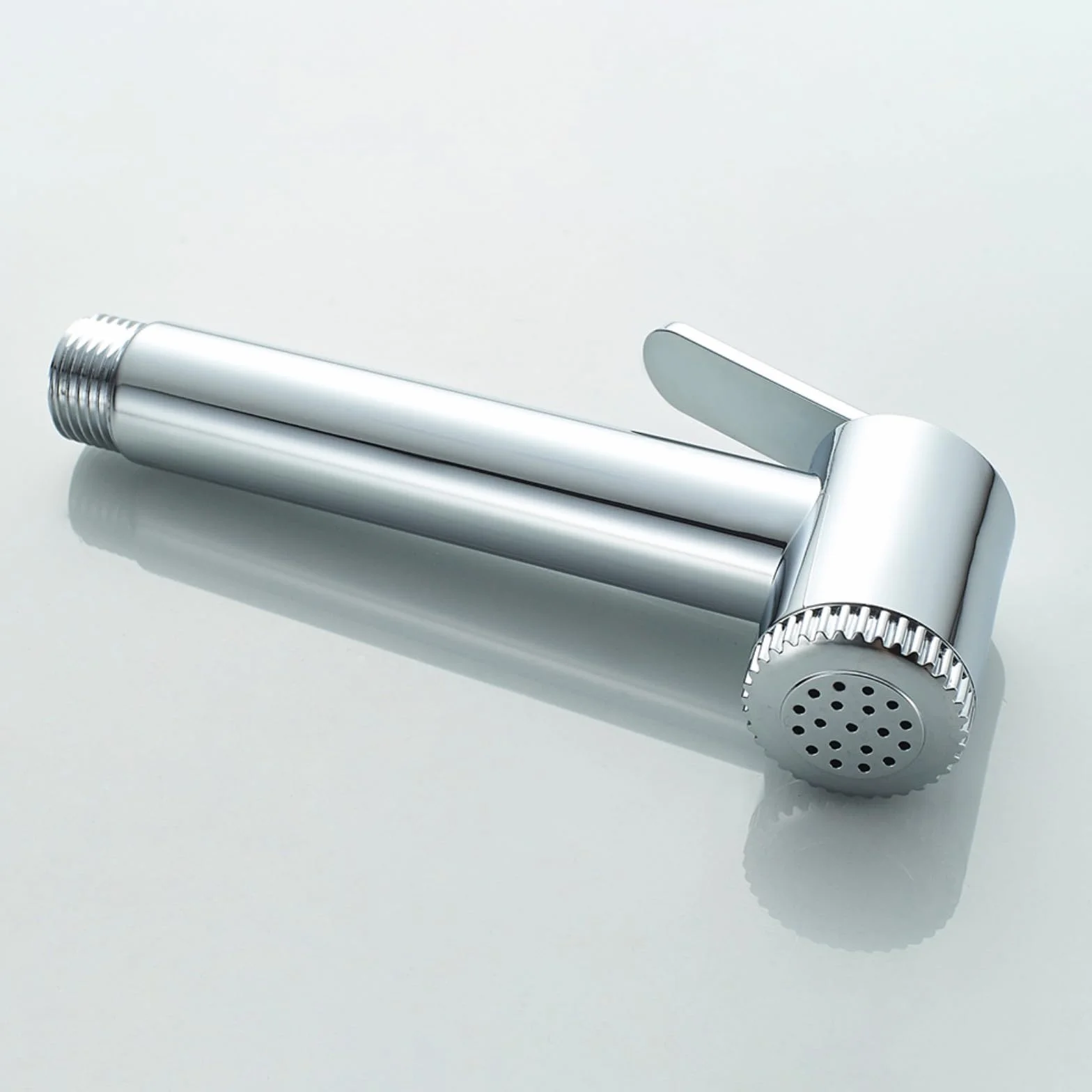 Ibergrif M20282 Bidet Doccetta Cromo Spruzzatore Doccia con Supporto e Flessibile