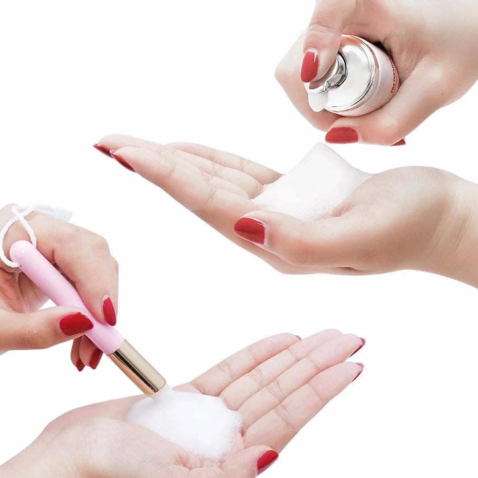 Detergente Ciglia 60ml Pulitore per Ciglia Shampoo per Ciglia Lavaggio Dai un Pennello Morbido Lash Shampoo