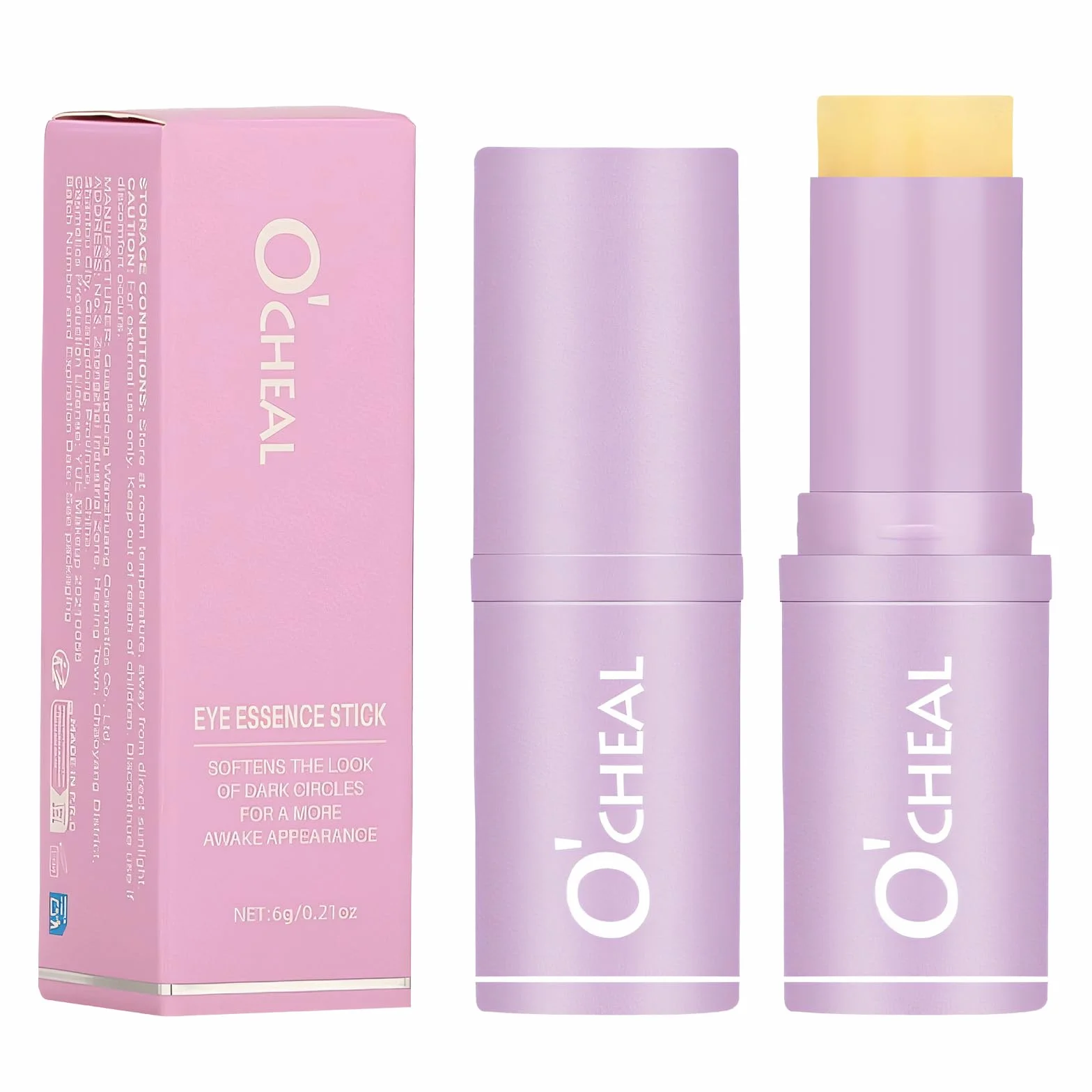 Multi Balsamo Viso e Occhi, Stick Idratante Anti-Rughe con Oli Naturali, Effetto Tensore per Contorno Occhi Fresco, Riduce Borse e Occhiaie, Attivo contro Rughe e Disidratazione