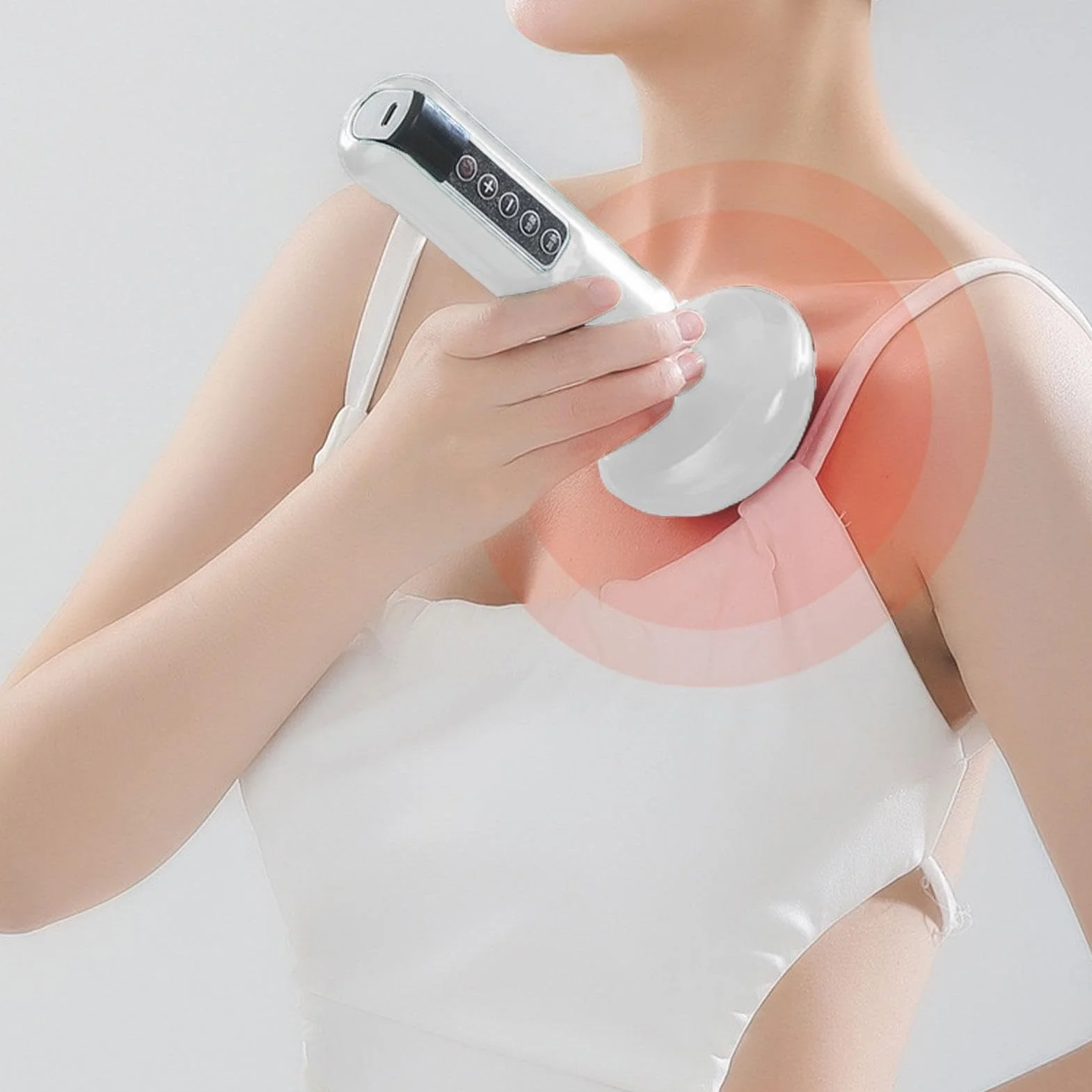 Massaggiatore a coppetta contro cellulite, modellante e modellante – massaggiatore per cellulite regolabile a mano, massaggiatore per gambe, aspiratore per cellulite