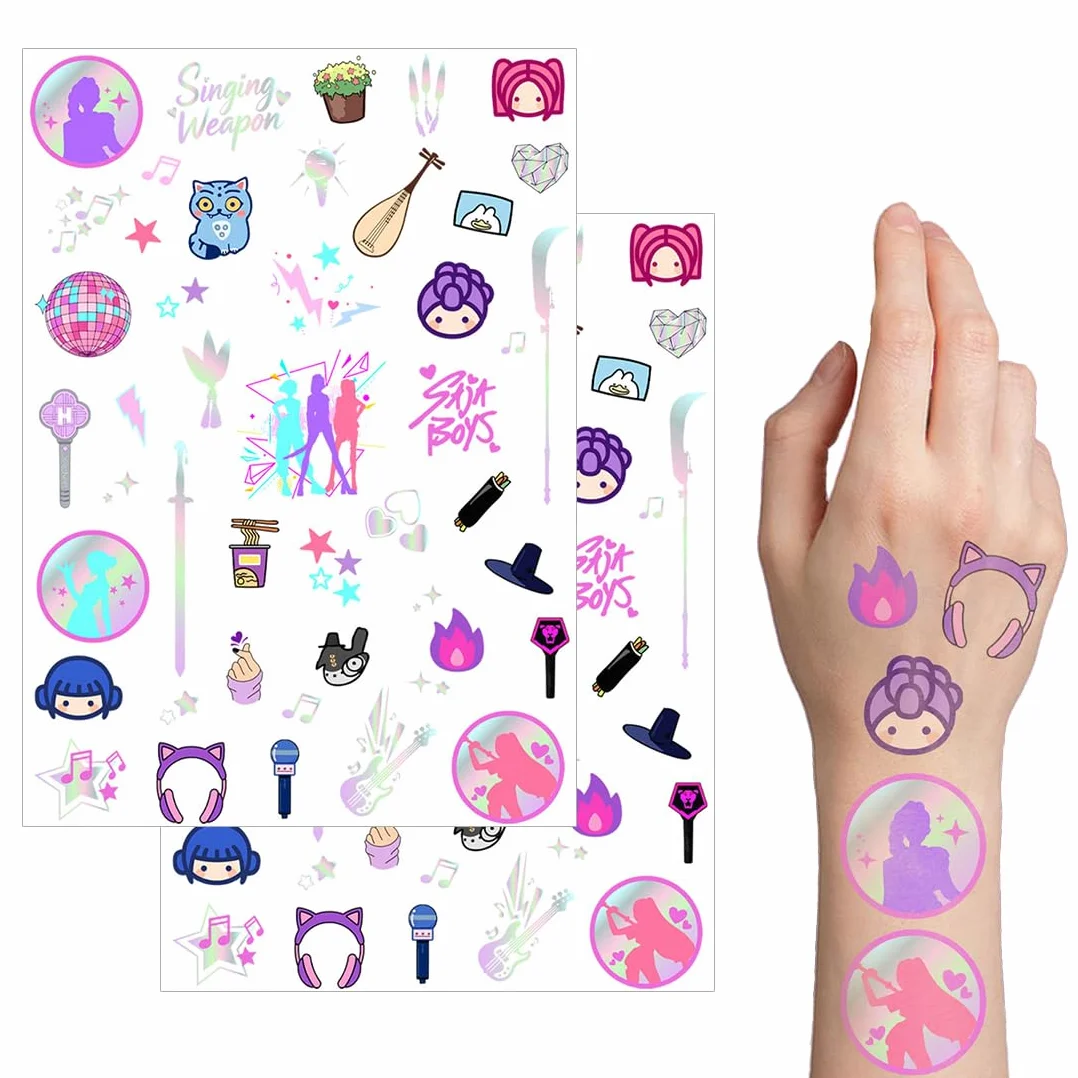 2 Tatuaggi Temporanei K Pop Compleanno K Pop Gadget Tatuaggi Temporanei Bambina K Pop Stickers Compleanno K Pop Giochi K Pop Tatuaggi Bambina K Pop