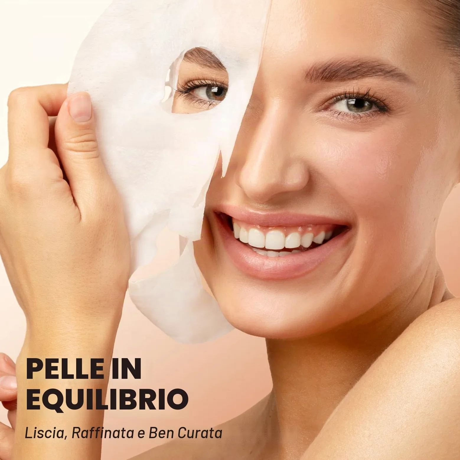 ZealSea EWG Maschere viso in tessuto, set da 21, regalo spa party per teens | Maschere clean beauty con 15 ingredienti, design color dopamine, per spa, pigiama party e sleepover, regali trendy per donne