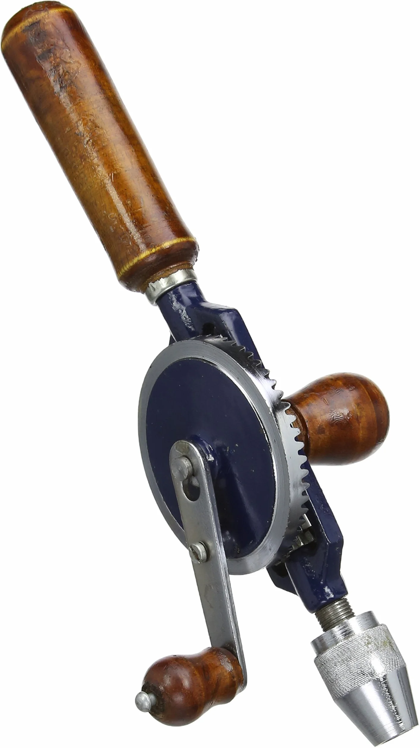 Silverline Trapano a mano a doppio pignone 675032