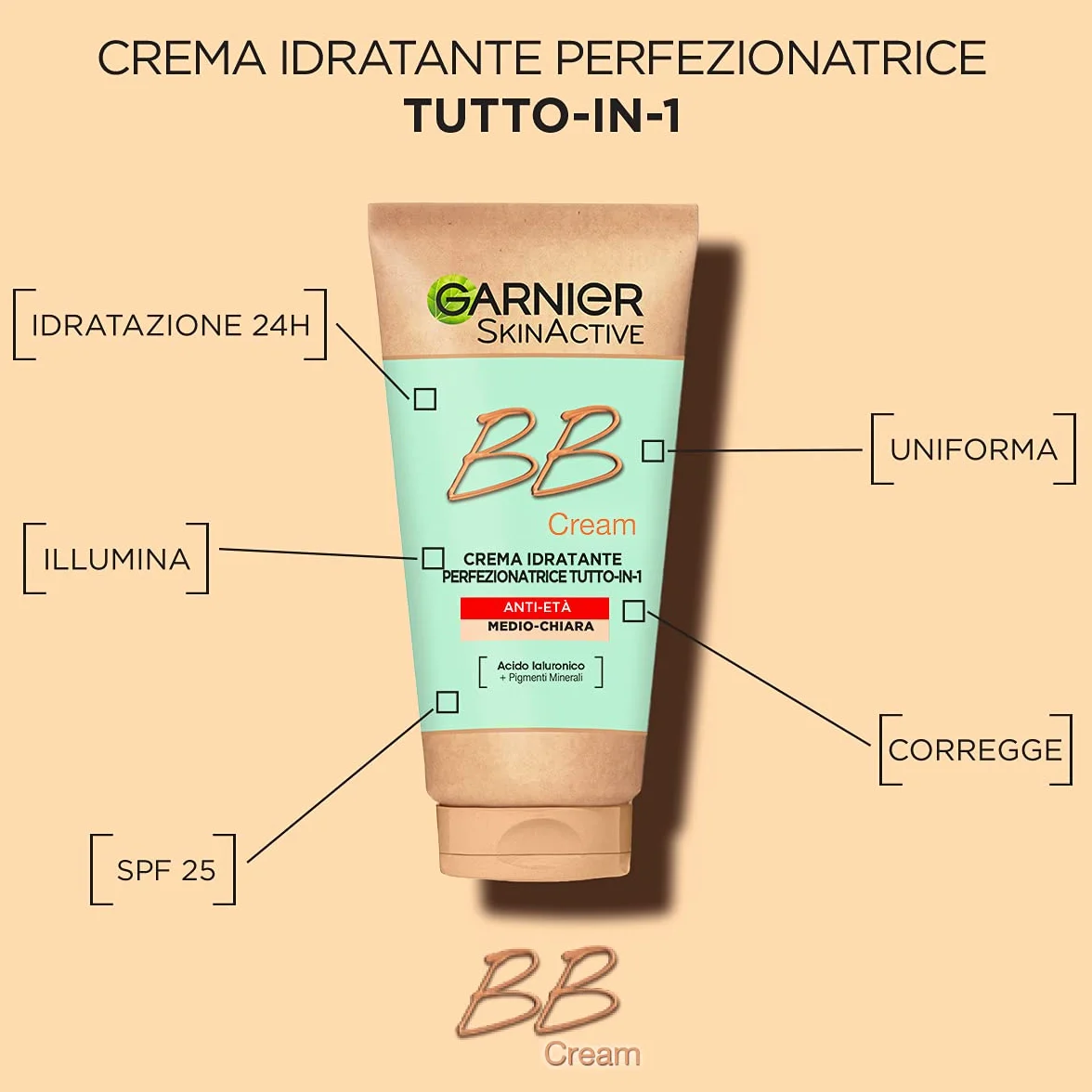 Garnier bb crema a/age light 50 ml