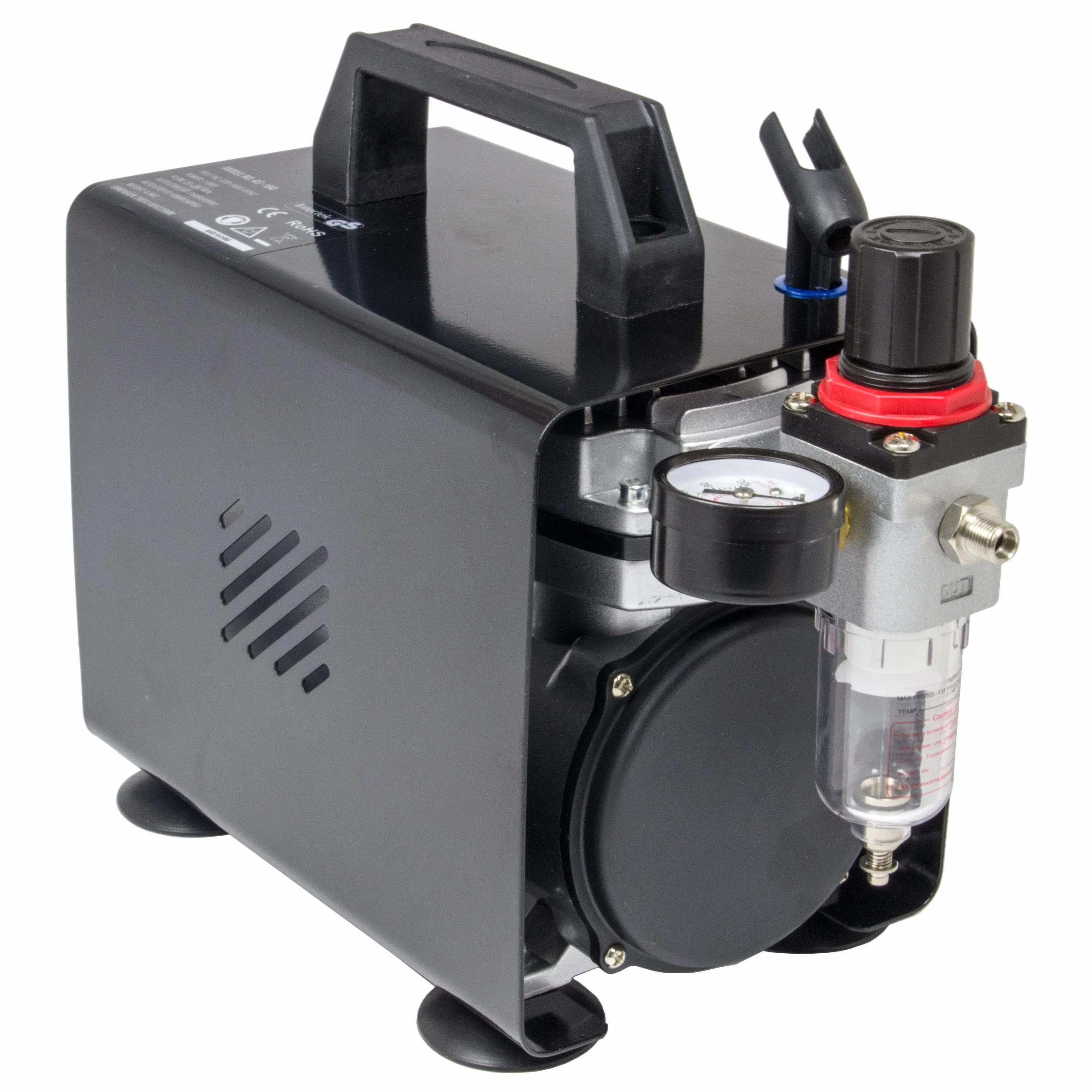 Fengda FD-18A Aerografo Compressore 4 bar Auto Arresto modellismo