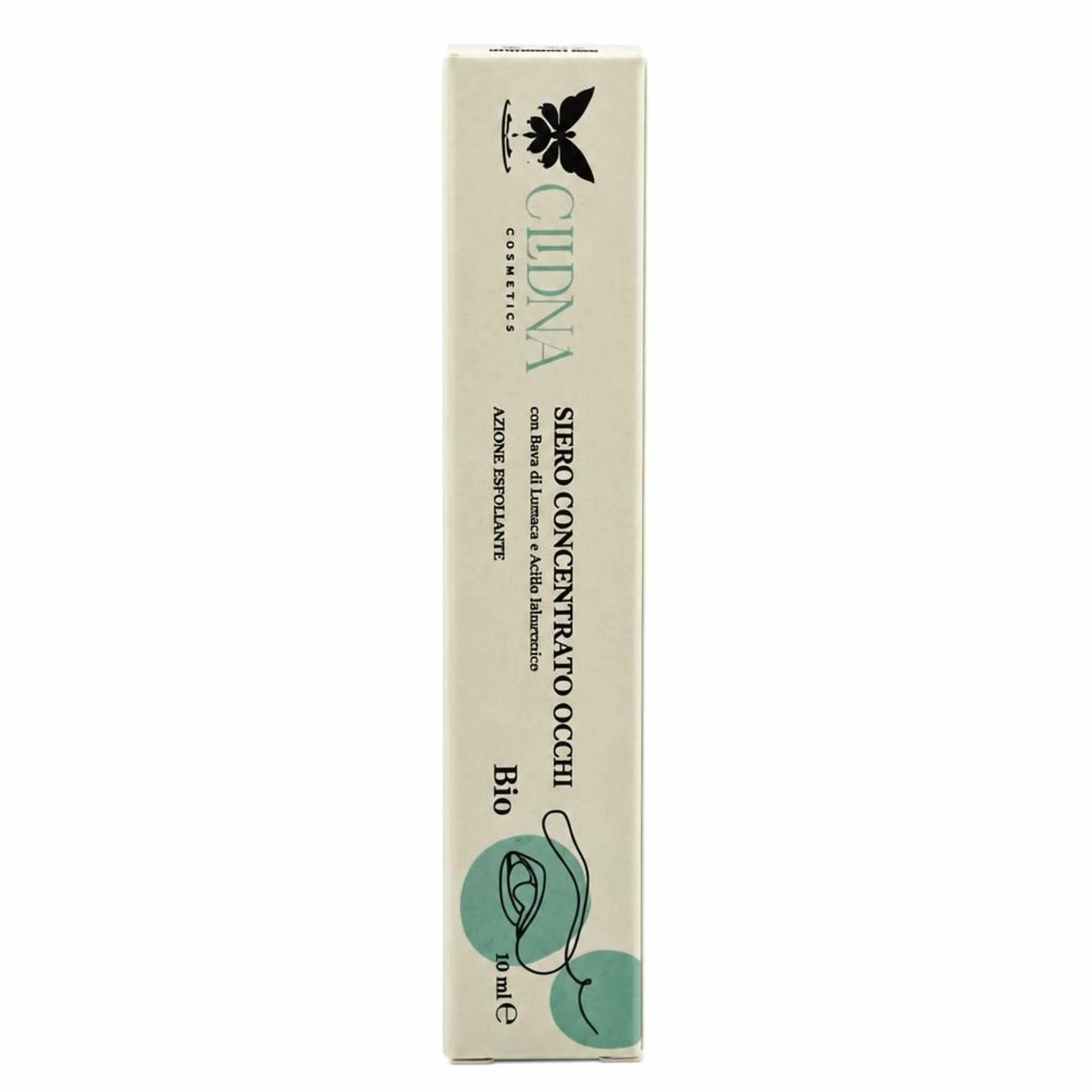 Contorno Occhi Antirughe | Siero Concentrato con Bava di Lumaca e Acido Ialuronico | Roll-On ad Azione Esfoliante, Elasticizzante e Anti-Borse | Formula Bio Naturale | 10ml Made in italy