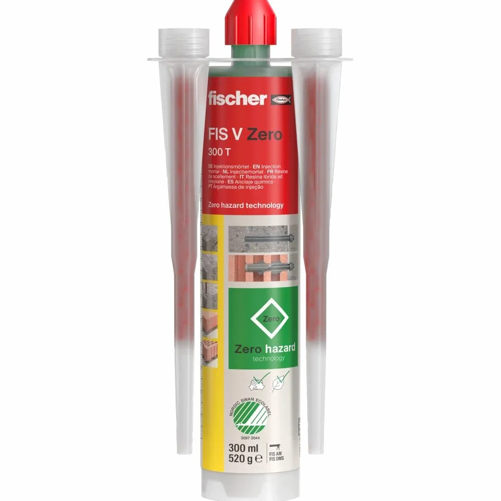 Fischer Fis V Zero Tassello Chimico Resina Ancorante -10°C Calcestruzzo Muratura