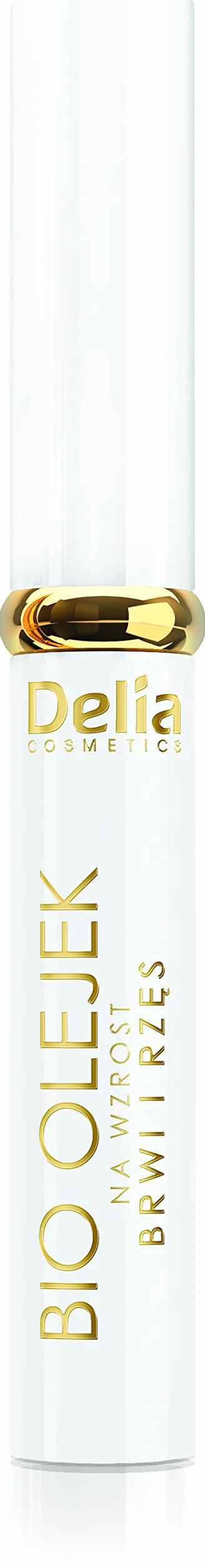 Delia Cosmetics - Olio Bio per Sopracciglia e Ciglia - Conditioner Vegano - Sopracciglia e Ciglia Allungate, Infoltite e Nutrite - Accelera la Crescita - Booster Naturale - 7ml
