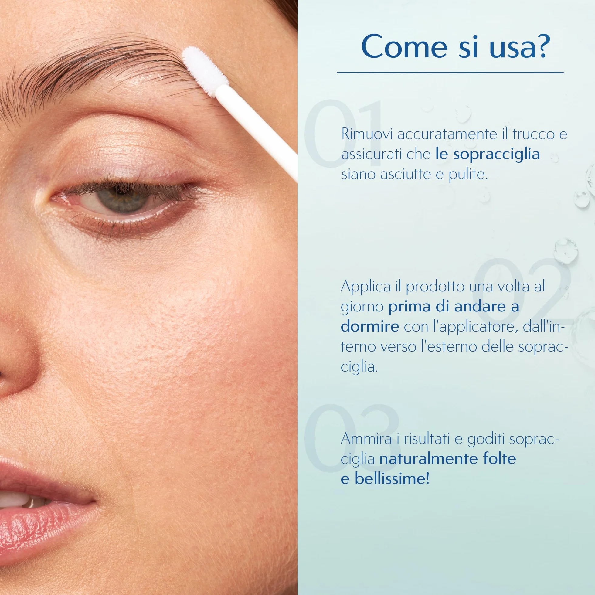 ORPHICA Brow Siero Sopracciglia Ricrescita Rapida 4 ml – Eyebrow Serum con Peptidi e Ginseng, Infoltente e Rinforzante