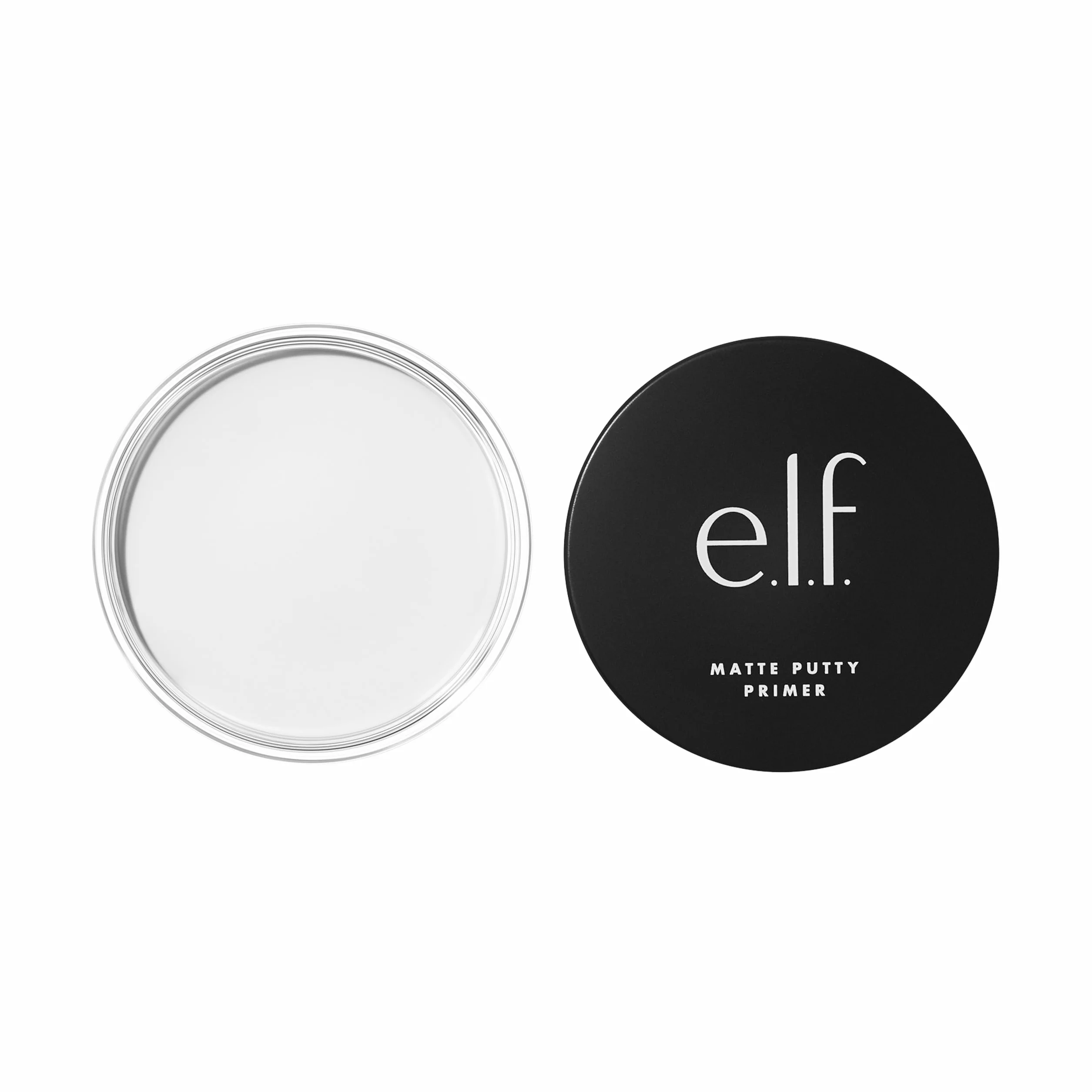 e.l.f. Matte Putty Primer, perfezionante, leggero, formula oil-free, opacizza, assorbe il sebo in eccesso, riempie i pori e le linee sottili, morbido, finish opaco, resiste tutto il giorno, 21 g
