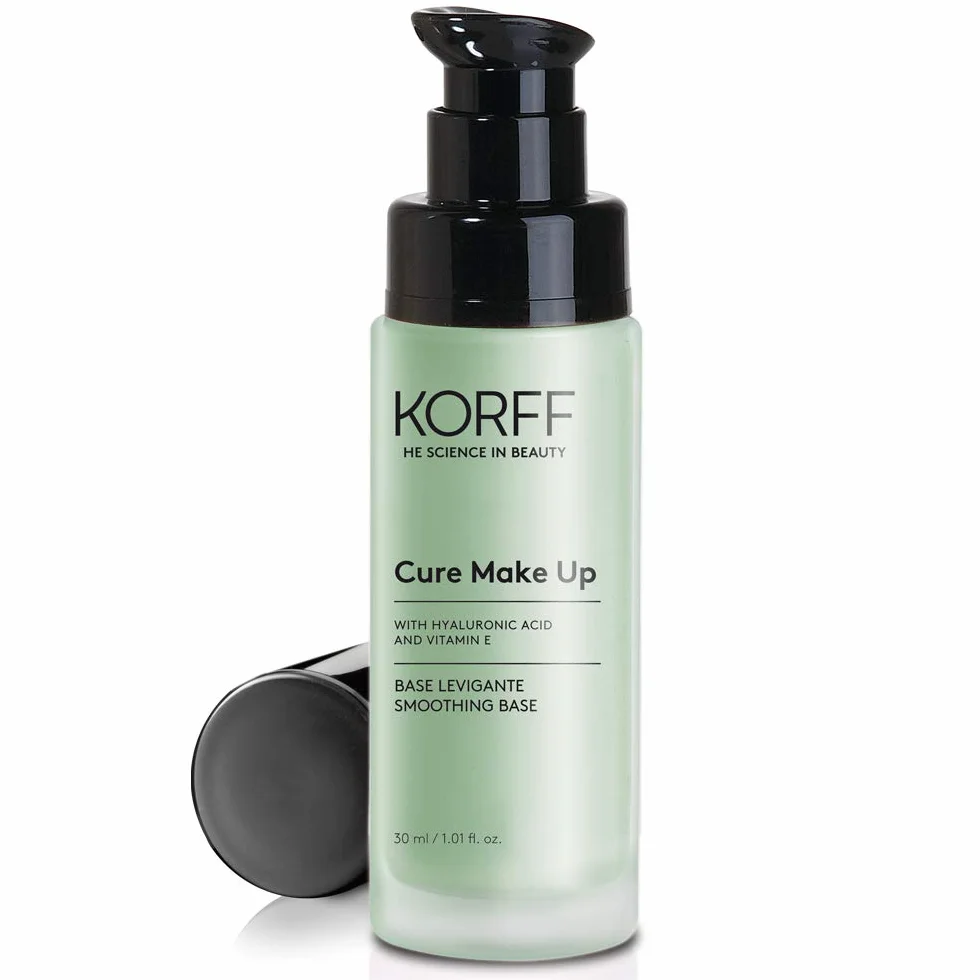 KORFF Cure Make Up Base Levigante, Primer Make Up con Acido Ialuronico