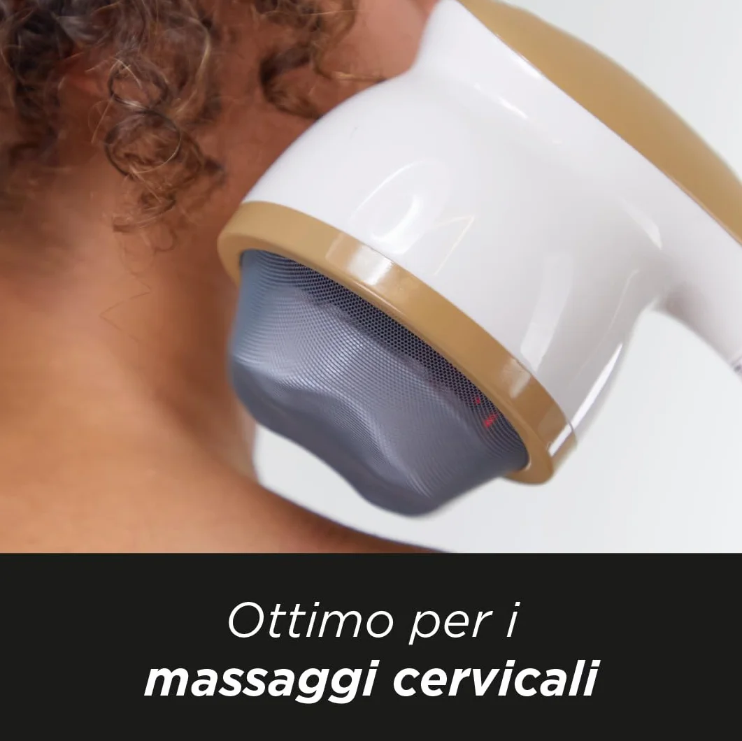 Massaggiatore Anticellulite Professionale Elettrico per Cellulite Radicata e Ostinata | Massaggio Muscolare Cervicale e Drenante Gambe | Massaggiatore Cellulite Pancia, Braccia e Fianchi