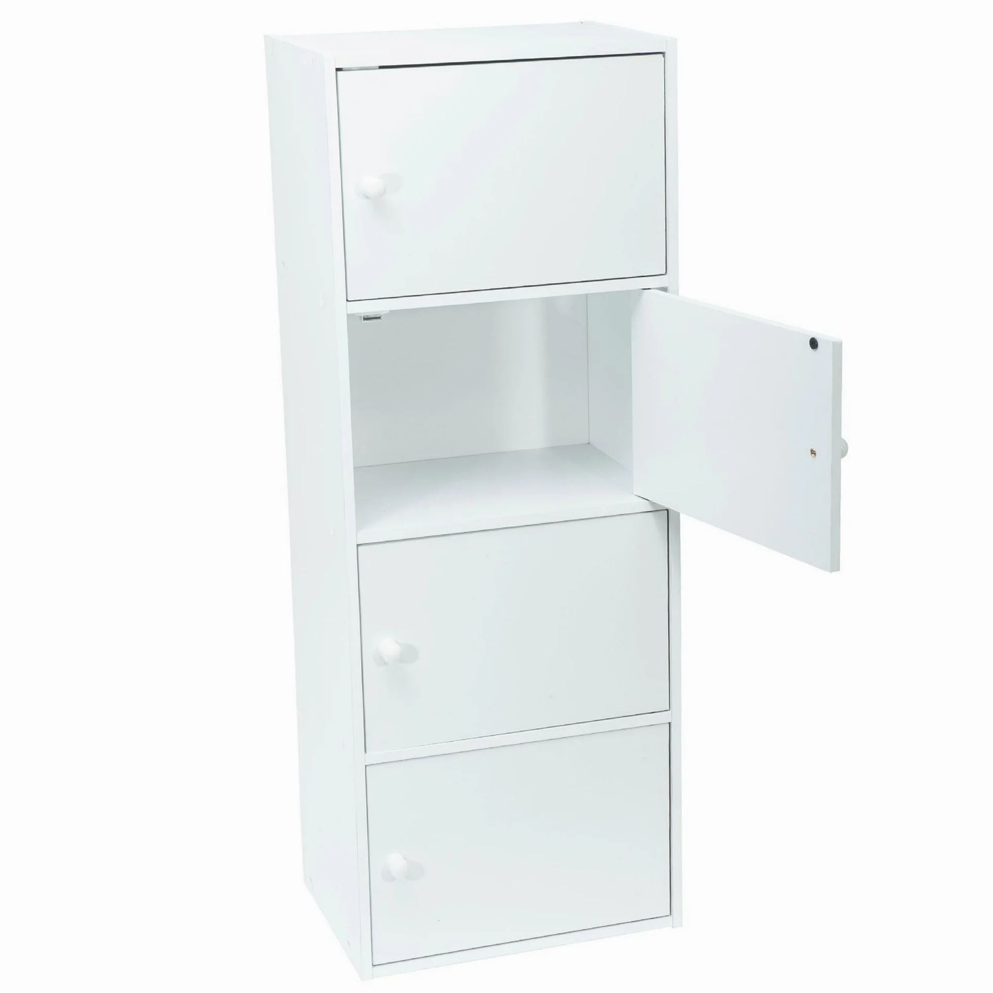 WERKA PRO Mobile Bianco 4 Porte 106 x 40 x 29 cm