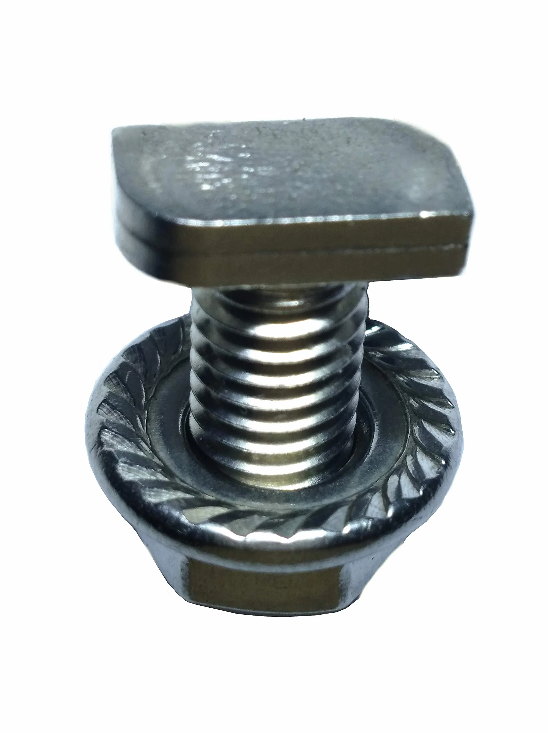 Viti a testa a martello M6x12 in acciaio inossidabile con dado flangiato per serra