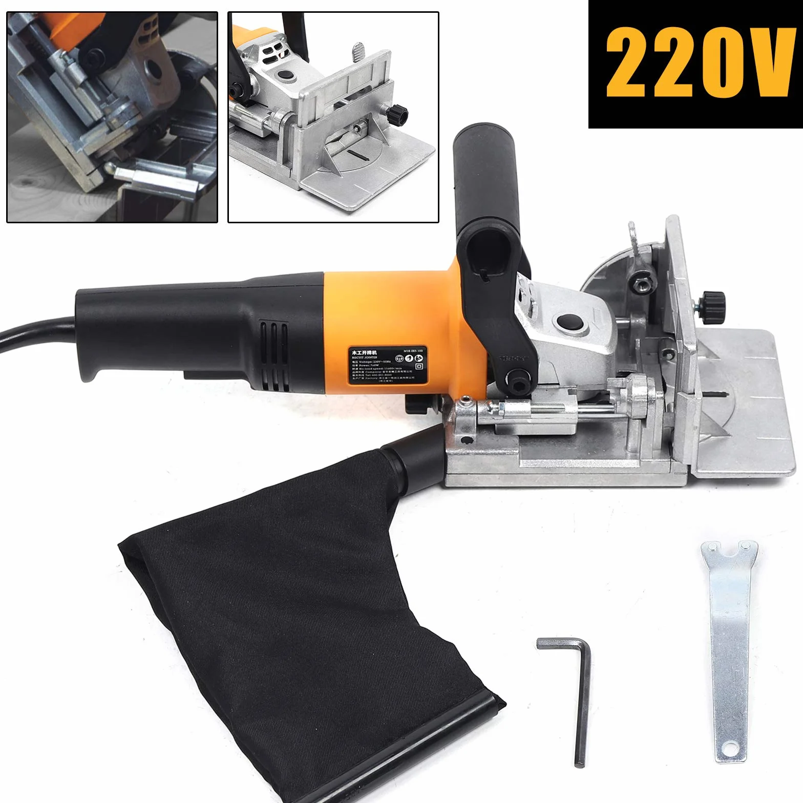Fresa a tasselli 760 W professionale universale piatta