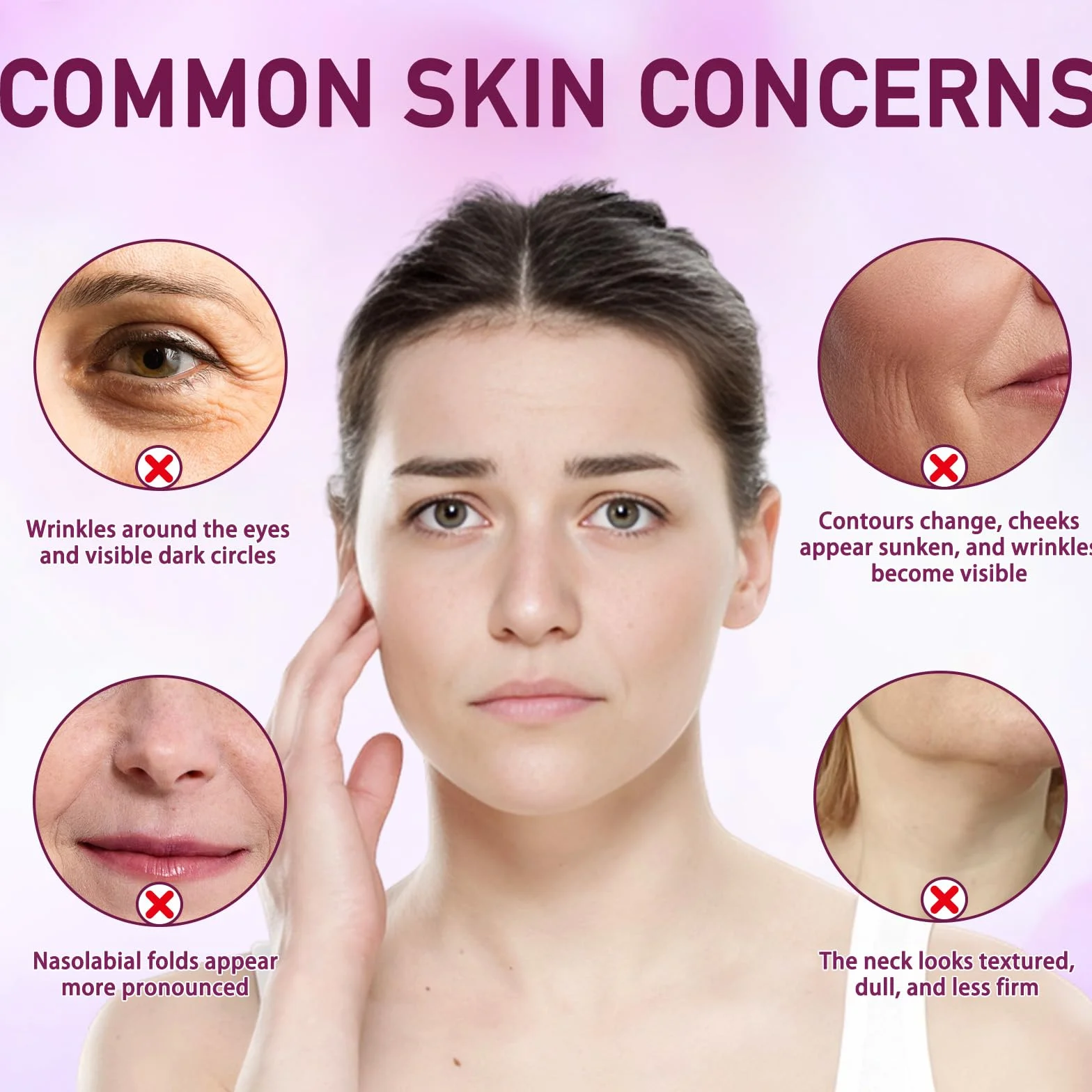 Calcium Volume Multi Balm, Stick Coreano Viso Antirughe, Crema di Calcio Anti-invecchiamento, Anti-caduci, anti rughe, adatto per gli occhi, il viso, il collo