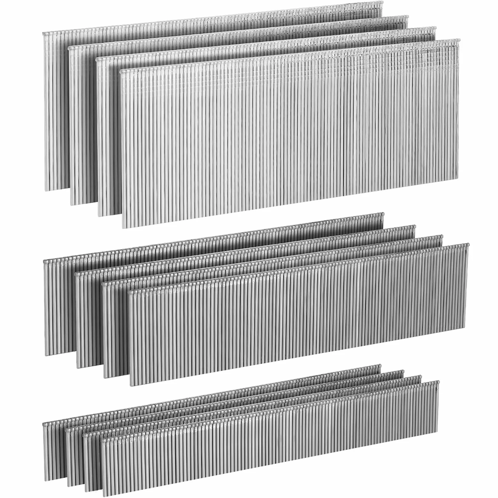 PINOZE Chiodi senza testa in acciaio inox calibro 18, 1200 pezzi, 5,1 cm, 1-1/4", 3/4", in acciaio inossidabile 304