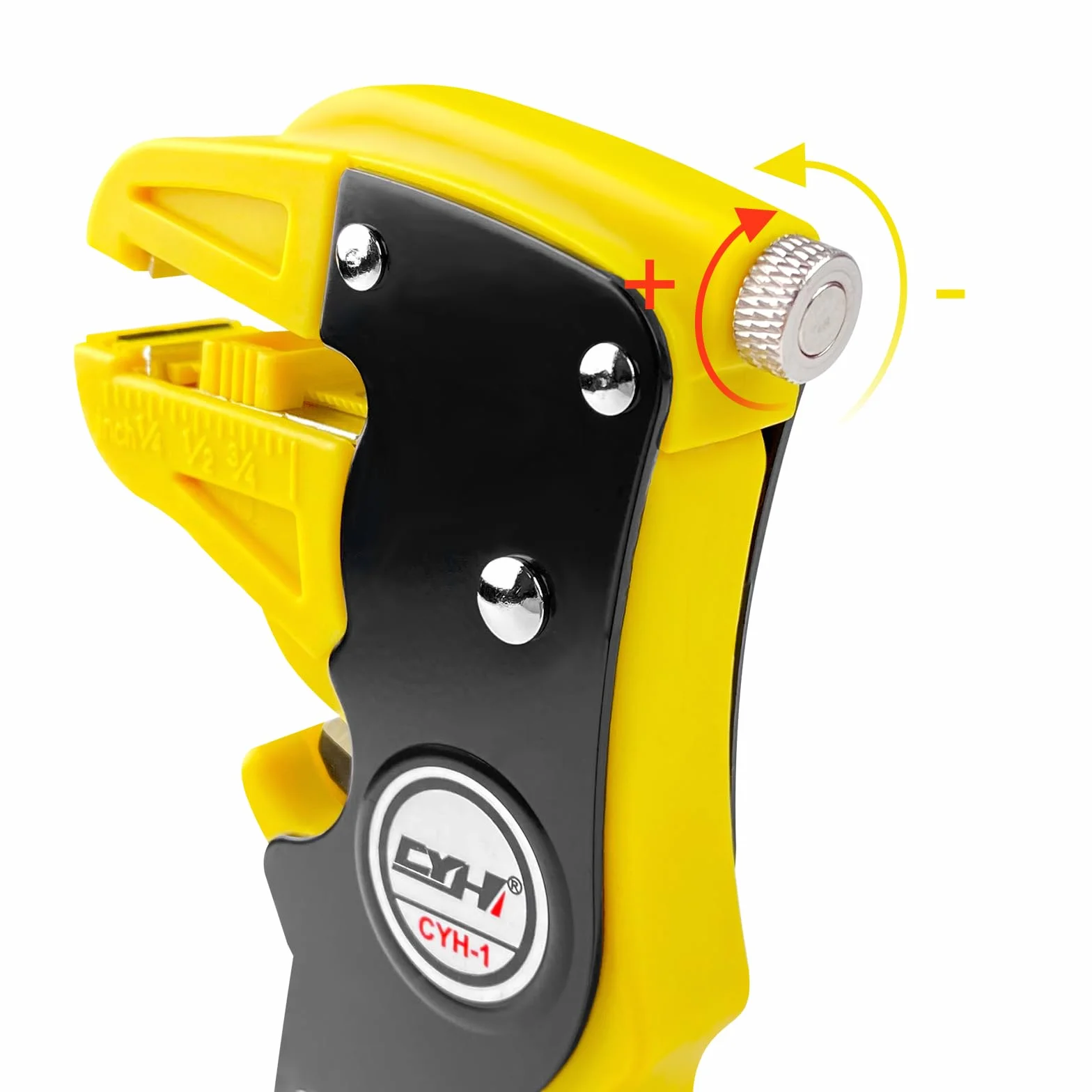 Relota Pinza Spelafili Automatica 2 in 1, Spellacavi Frontale Autoregolabile 0.5-6mm per Taglio Cavi