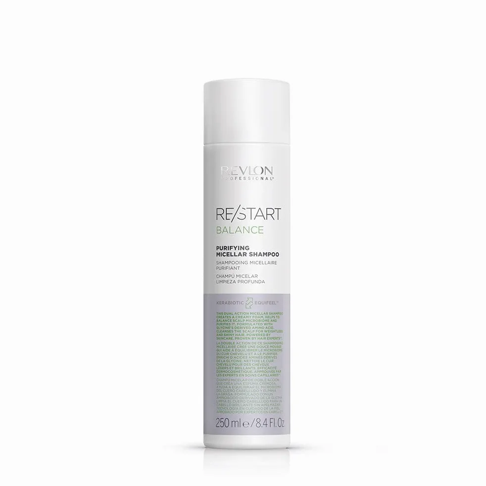 Restart Shampoo Professionale Micellare Purificante per Capelli Grassi Purifying Micellar Shampoo