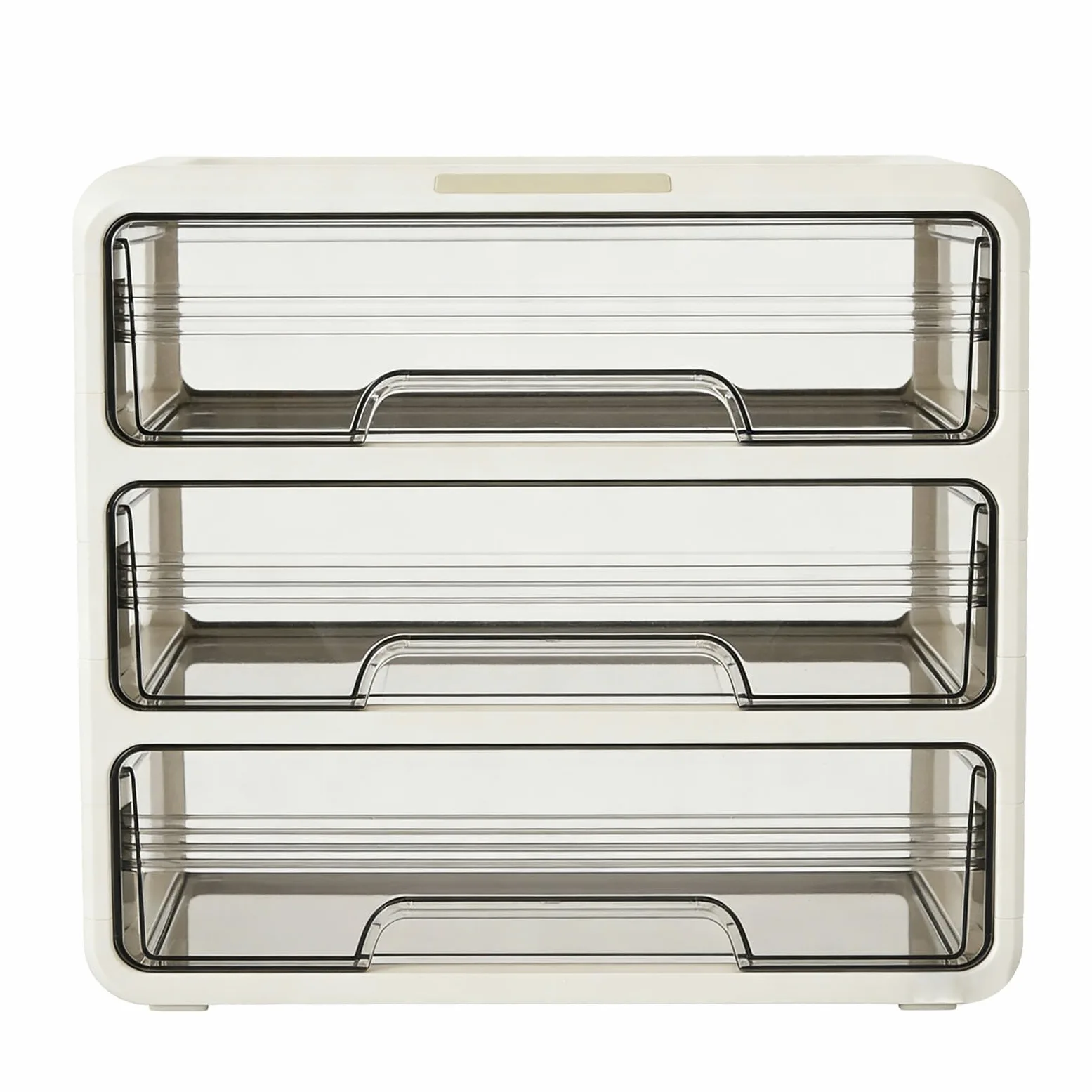 Duokon Porta Trucchi da Banco in Plastica, Contenitore Cosmetico, 11,22 X