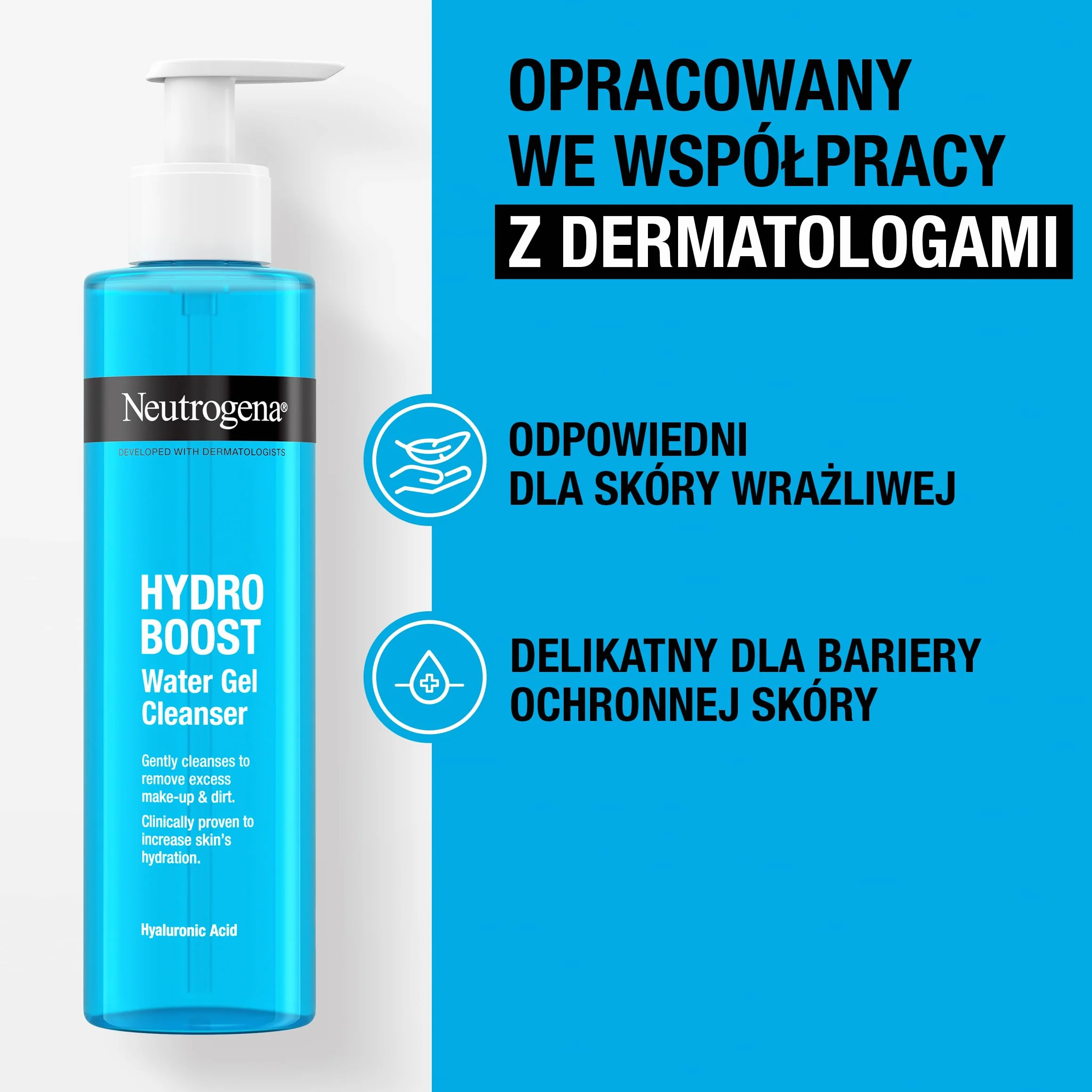 Neutrogena Gel Detergente Viso Hydro Boost Neutrogena - 200 Ml