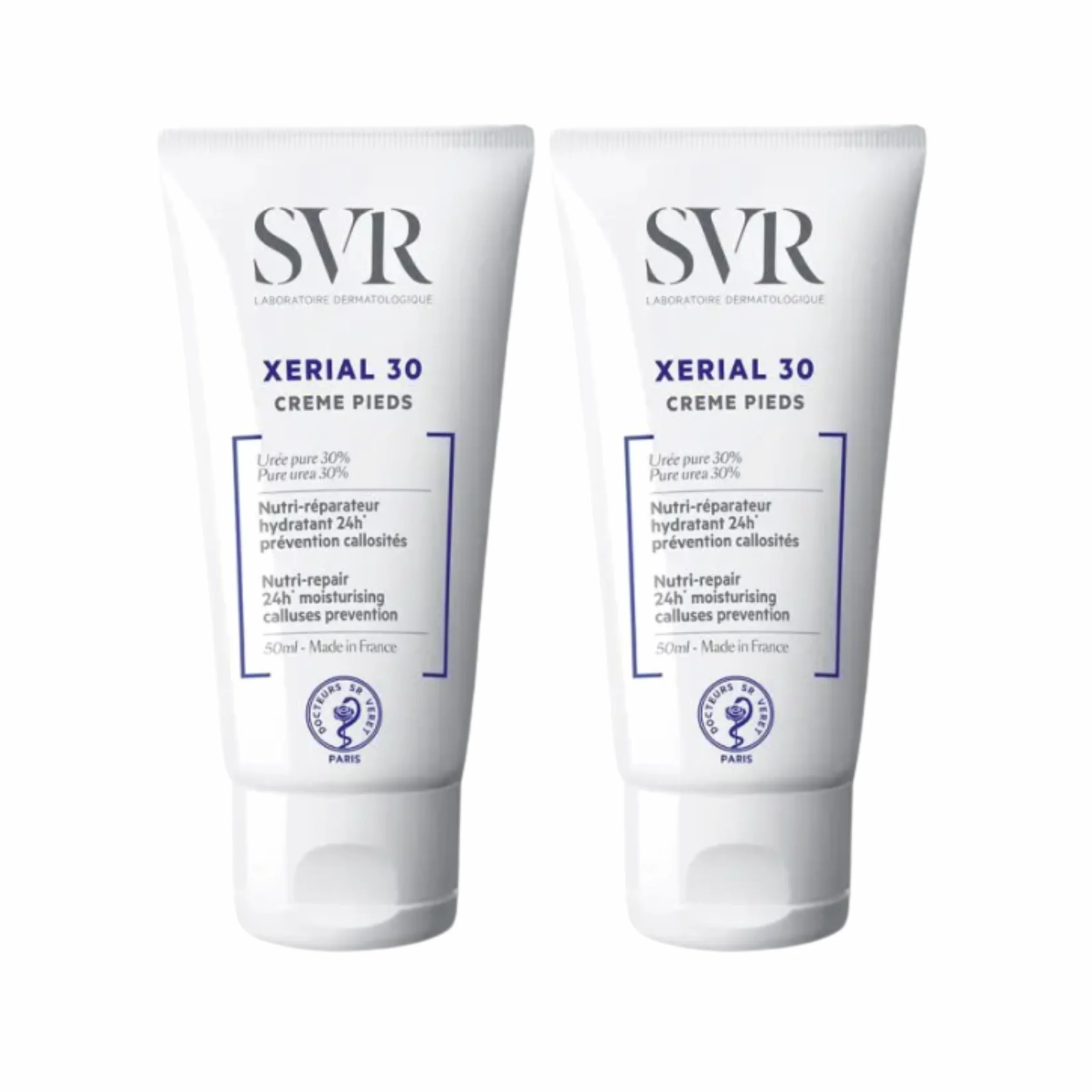 Xerial 30 Crema per Piedi | Riparare e Prevenire la Comparsa di Callosità | 24h | Nutre e Ammorbidisce la Pelle | Piedi Molto Secchi e Danneggiati | Testato sotto controllo dermatologico | Confezione