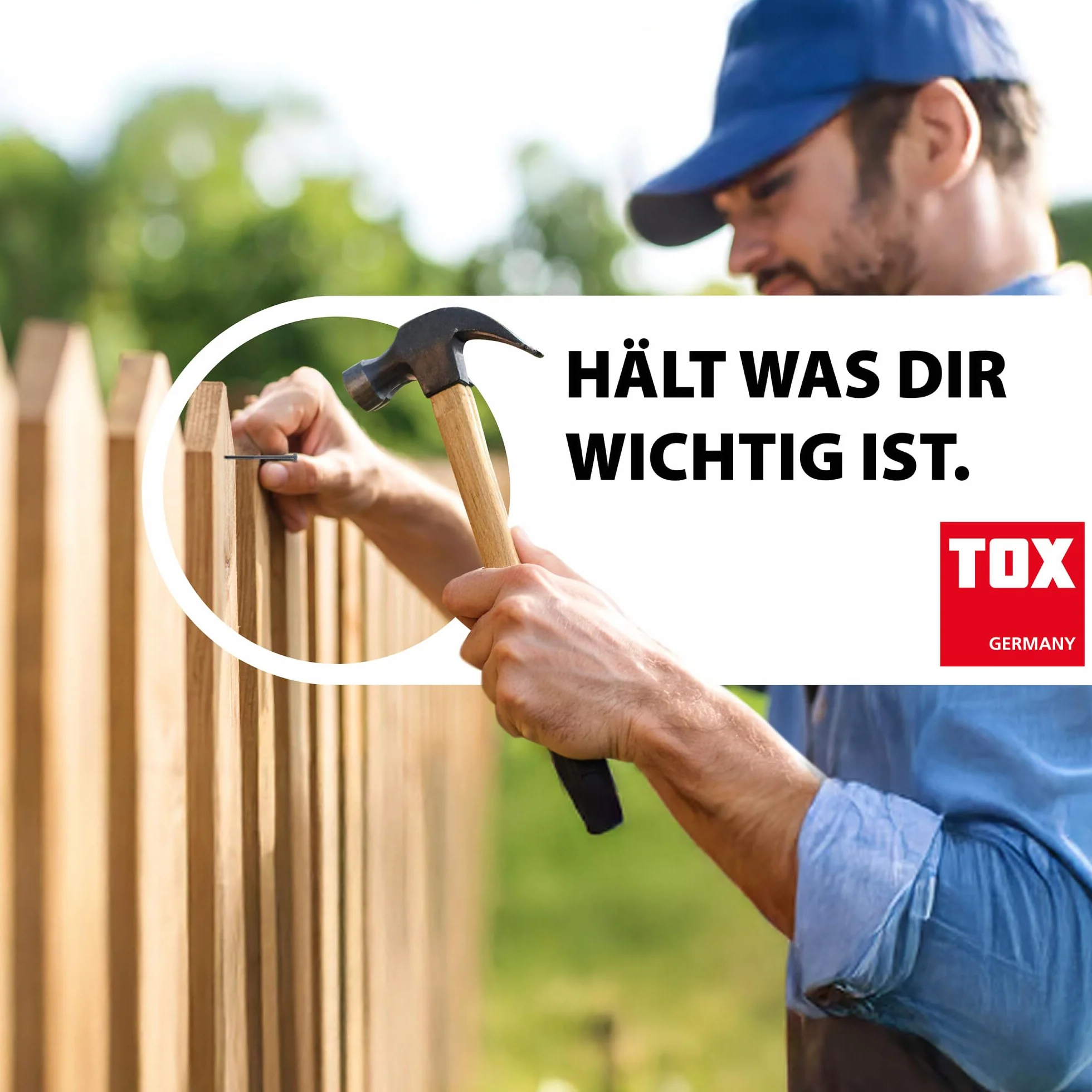 Chiodi TOX 4 misure testa appiattita set fissaggi legno 1,2x20 1,4x25 1,6x30 1,8x35 mm acciaio lucido 400 g