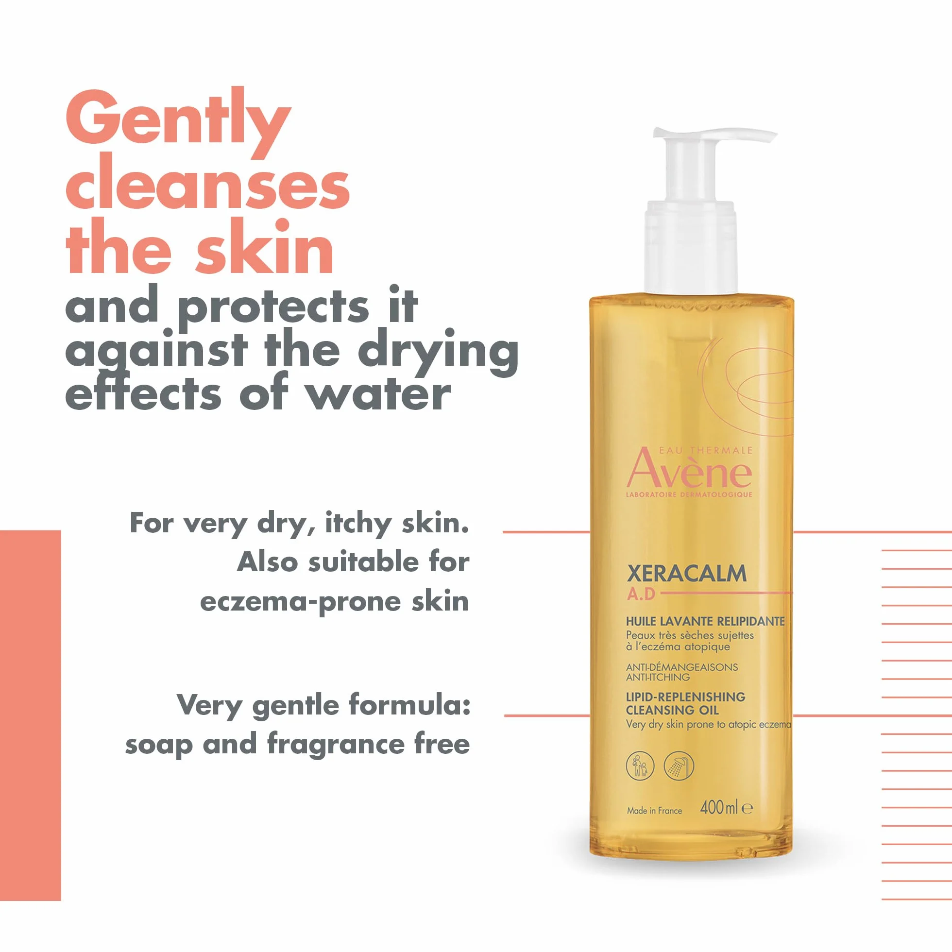 EAU THERMALE AVENE XERACALM AD OLIO DETERGENTE 400 ML NUOVA FORMULAZIONE