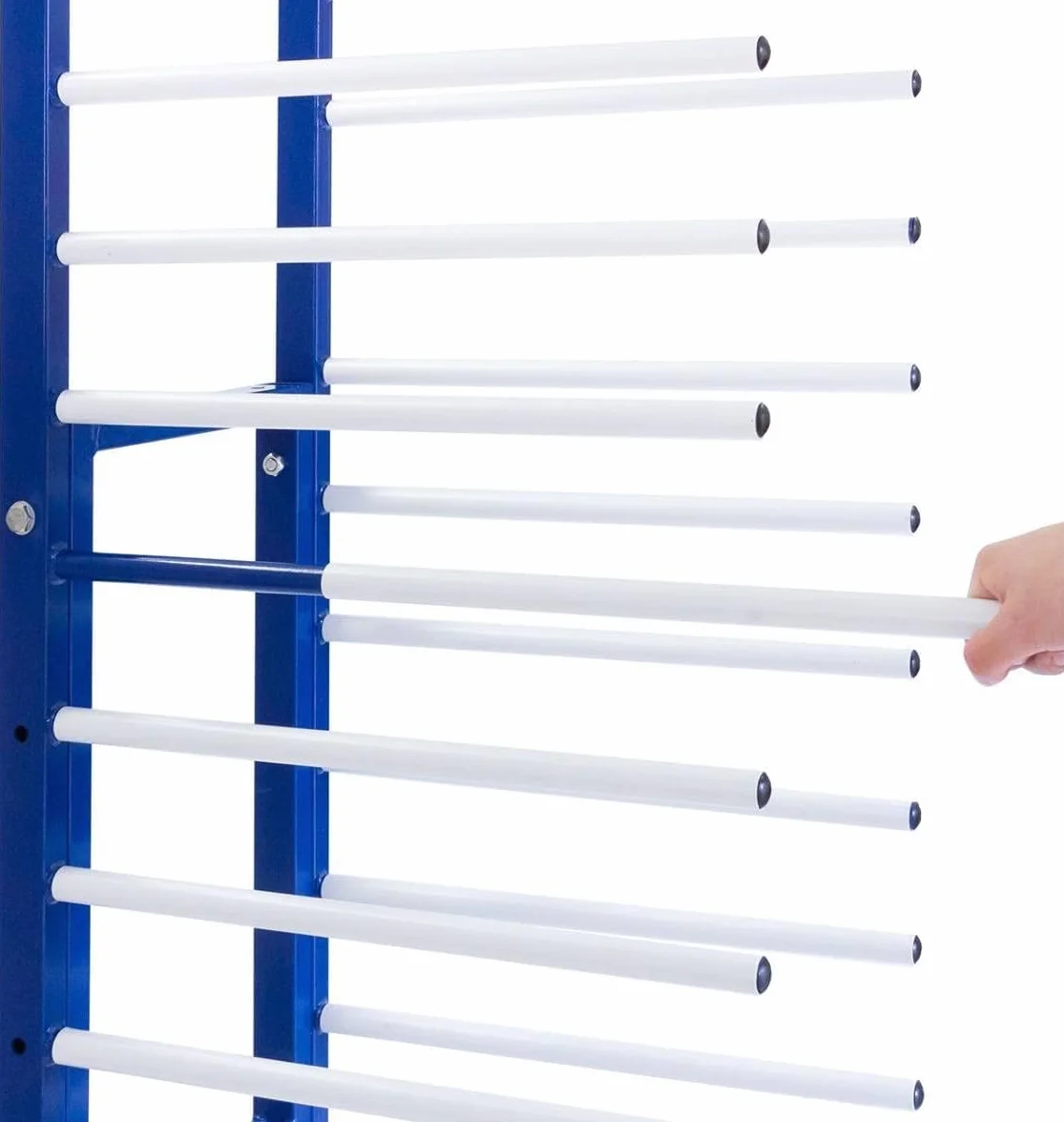 Rastrelliera Verniciatura Carrello per Essiccatura Vernici 15 Supporti 300 kg 15 strati 20 kg per strato Larghezza regolabile 35-65 cm