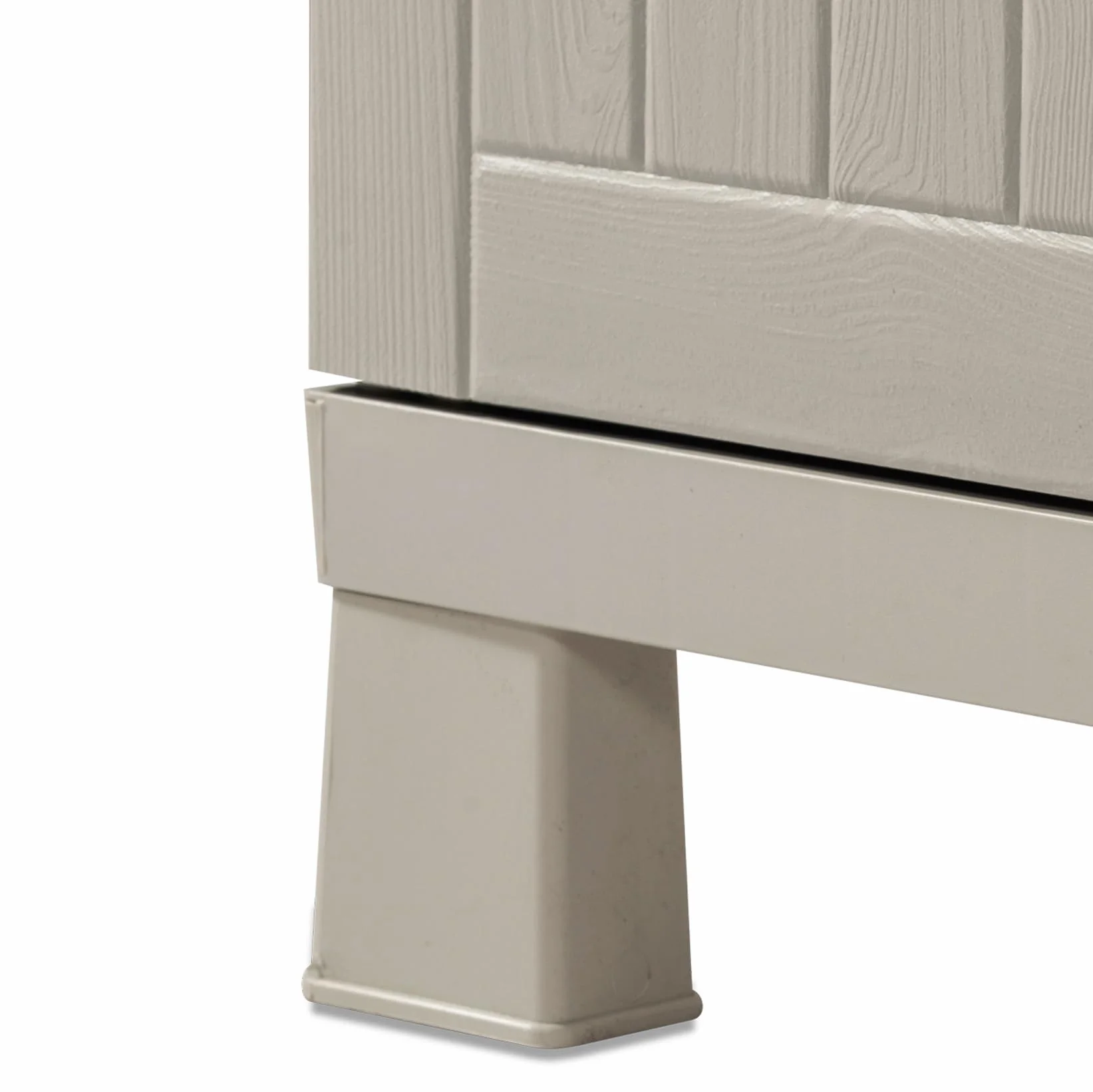 TOOMAX Armadio Portascope Wood Midi 65x37x173h cm plastica grigio tortora 4 ripiani regolabili piedini