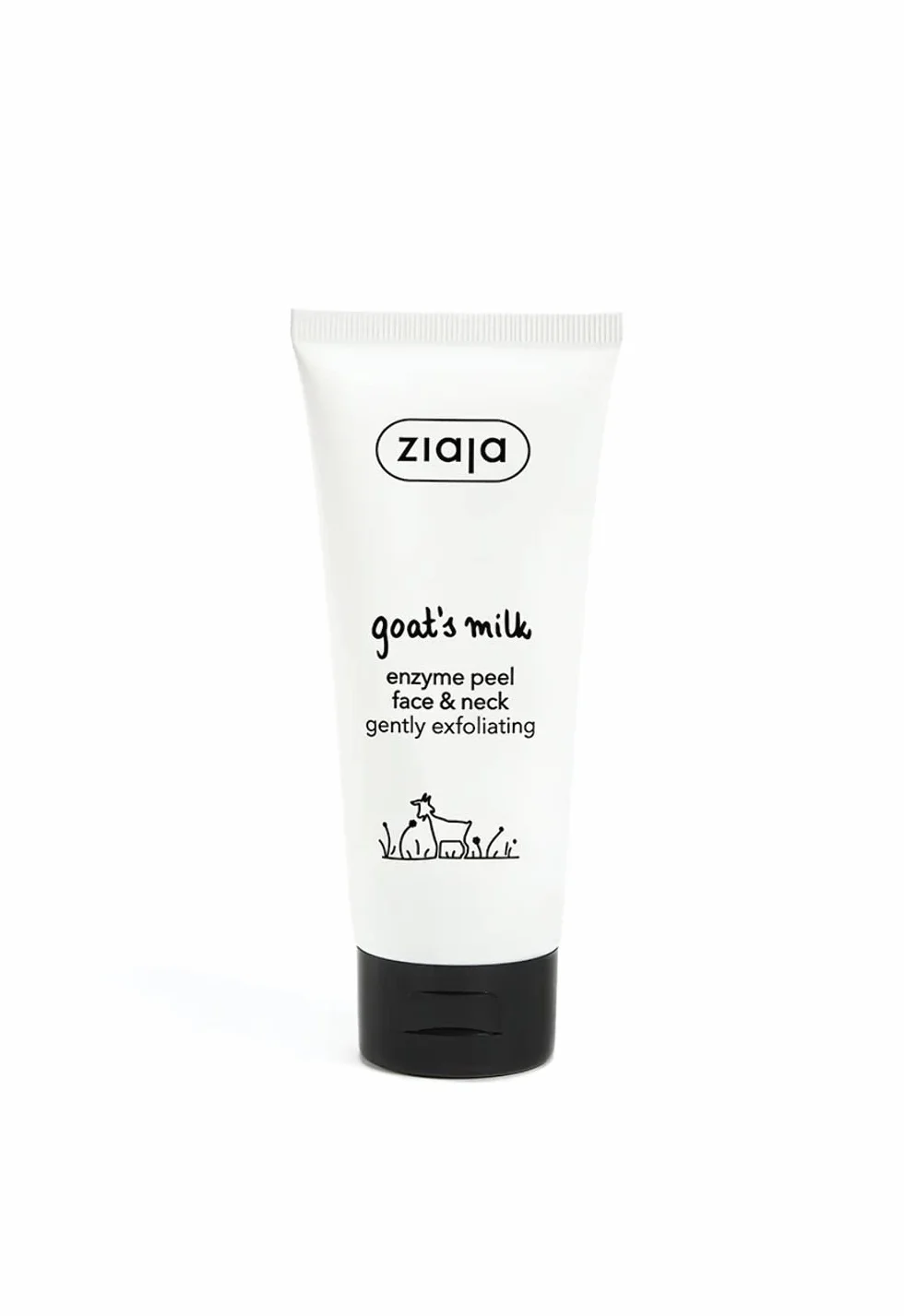 ZIAJA PEELING EXFOLIANTE ENZIMATICO ROSTRO Y CUELLO DE LECHE DE CABRA 75ML