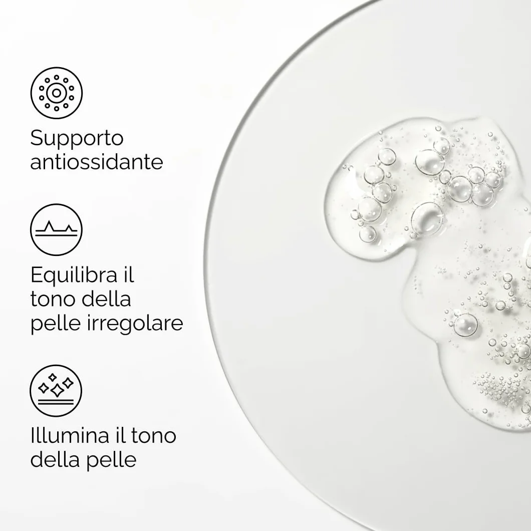 The Ordinary Ascorbyl Glucoside Solution 12%, Siero alla vitamina C illuminante per uniformare il tono della pelle e fornire protezione antiossidante, 30ml