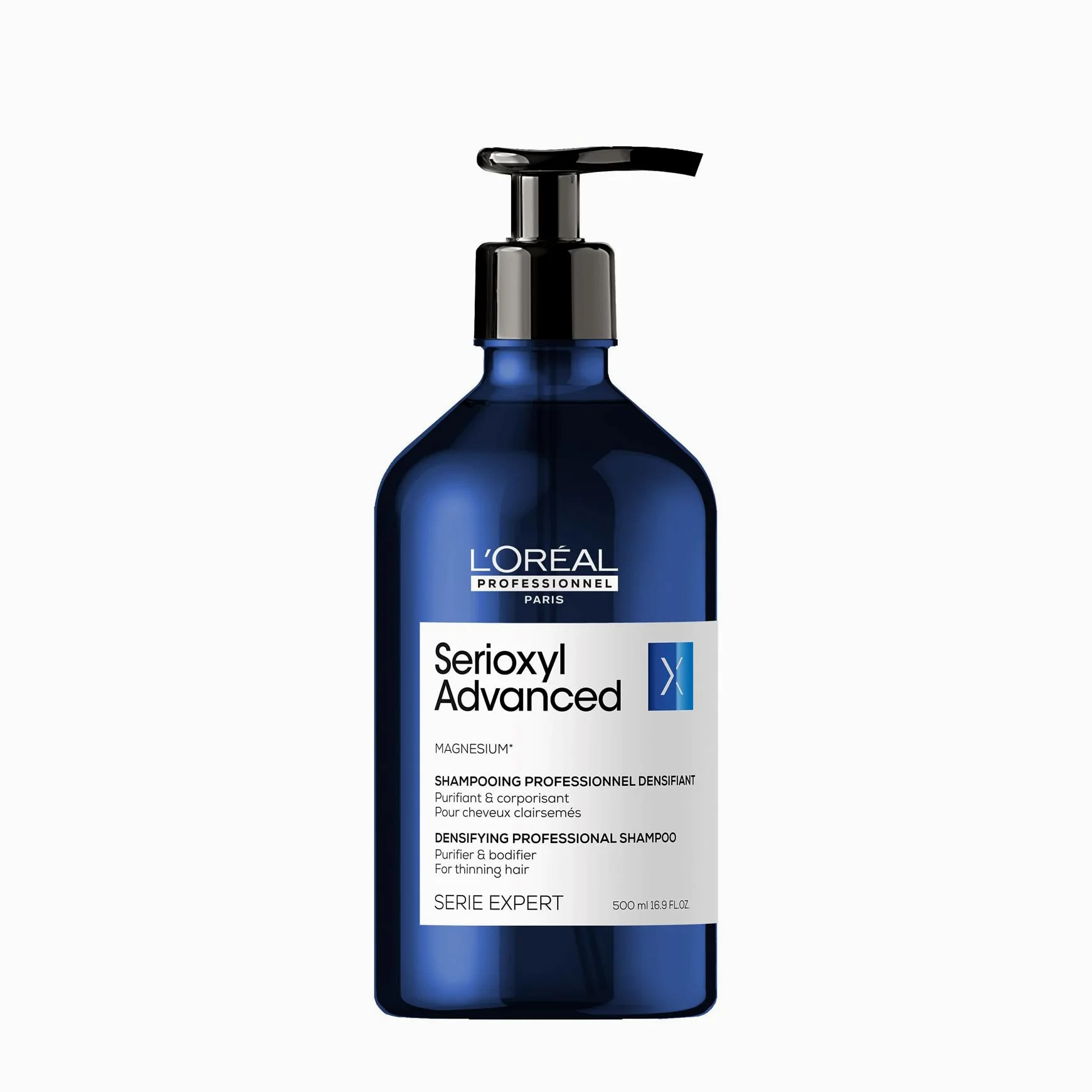 L'Oréal Professionnel Paris Siero Rinforzante, Per Capelli Assottigliati, Anti-Caduta, Per Capelli Folti e Sani, Con Aminexil 1.5%, Fuller & Stronger, Aminexil Advanced, 90 ml