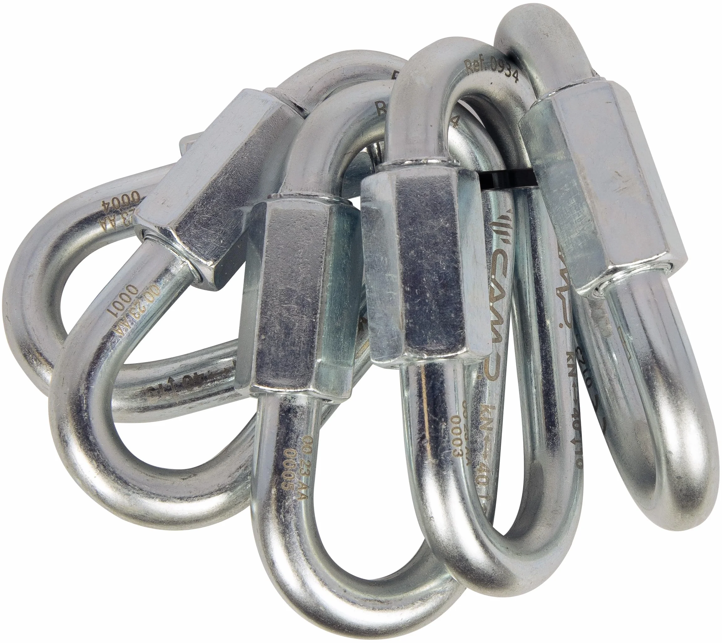 C.A.M.P. Moschettone SET 5 OVAL QUICK LINK STEEL 8 mm
