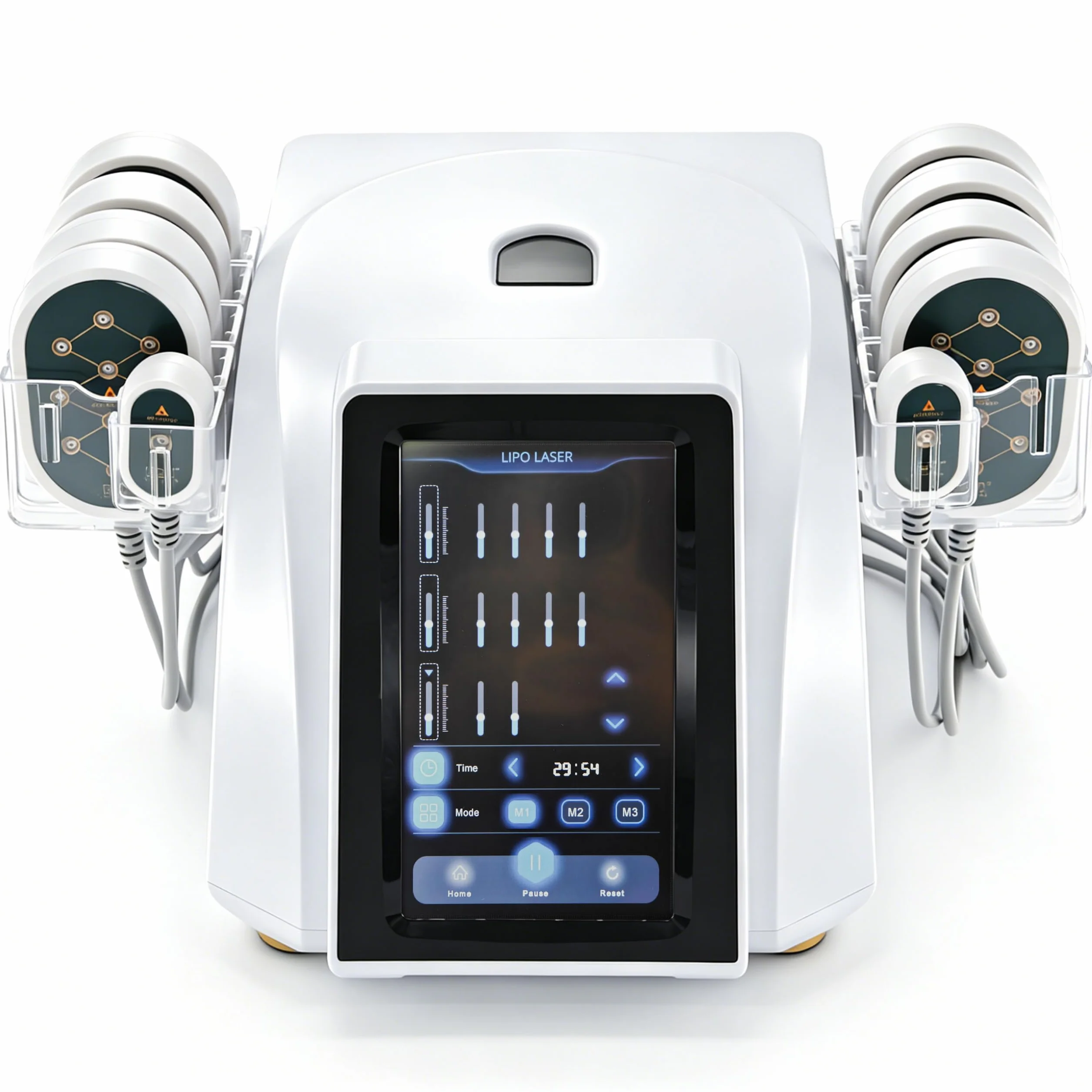 Elitzia 5MW Lipo Laser Brucia Grasso 10 Pannelli Macchina per il Contorno del Corpo Laser Lipo Dimagrante Non Invasiva Dispositivo LipoLaser per Riduzione del Grasso per Addome e Gambe Professionale