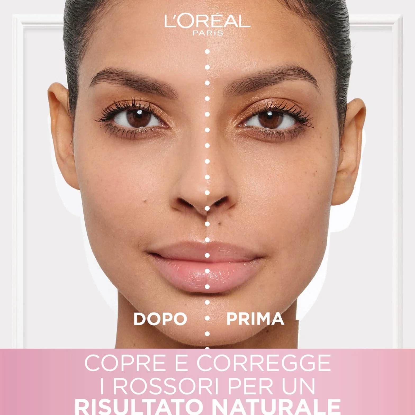 L'Oréal Paris Magic CC Cream 24H Crema Verde Idratante Anti-Rossore 5in1 Universal Shade Effetto Pelle Vellutata a Lunga Durata - 2 Flaconi da 30ml