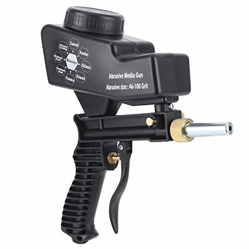 Fockety Pistola Sabbiatrice 150 PSI per Compressore d'Aria, Strumento Pneumatico Antiruggine