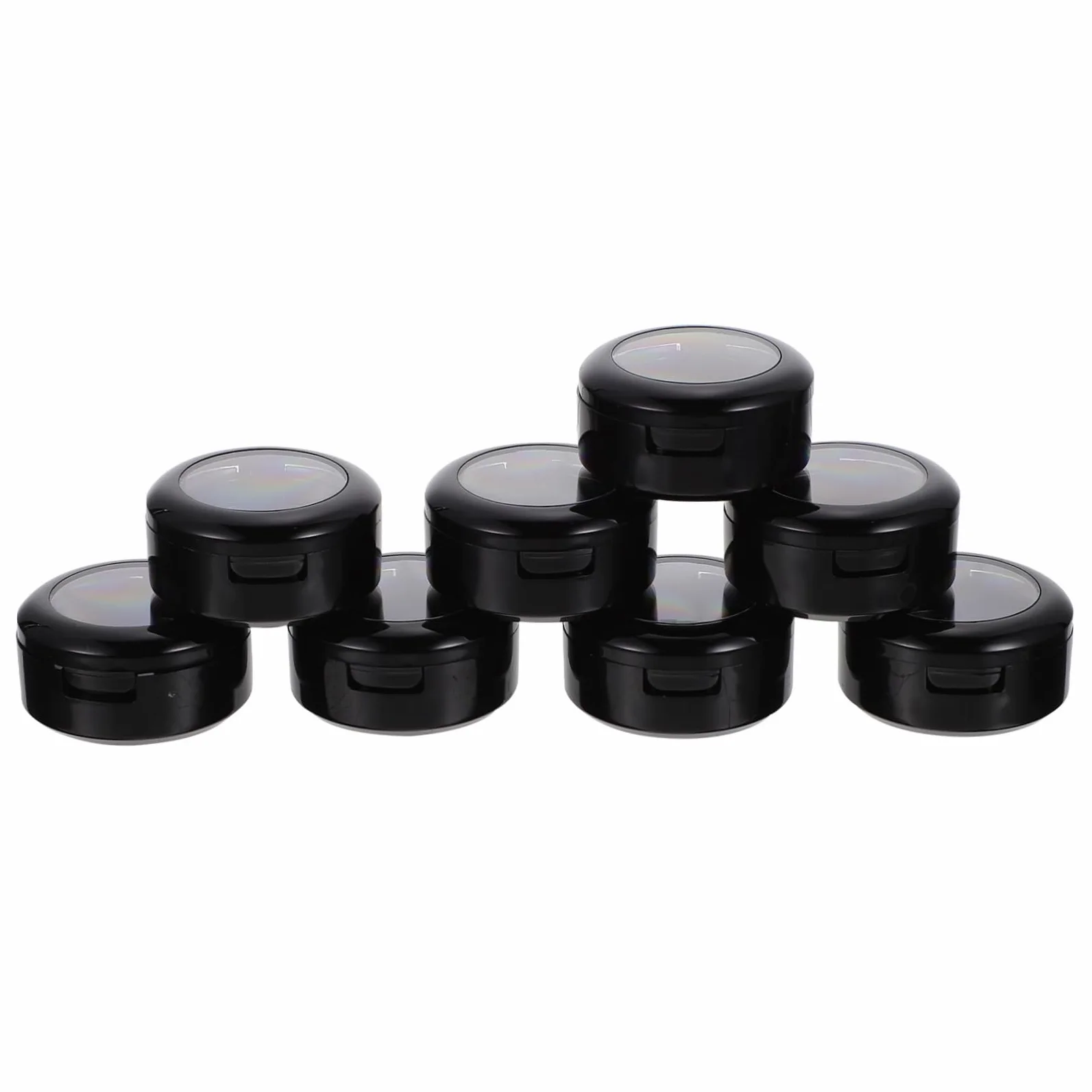 Baluue 24pezzi Contenitori Per Ombretti Monocromatici Organizer Cosmetici Portatile e Ombretti e Blush